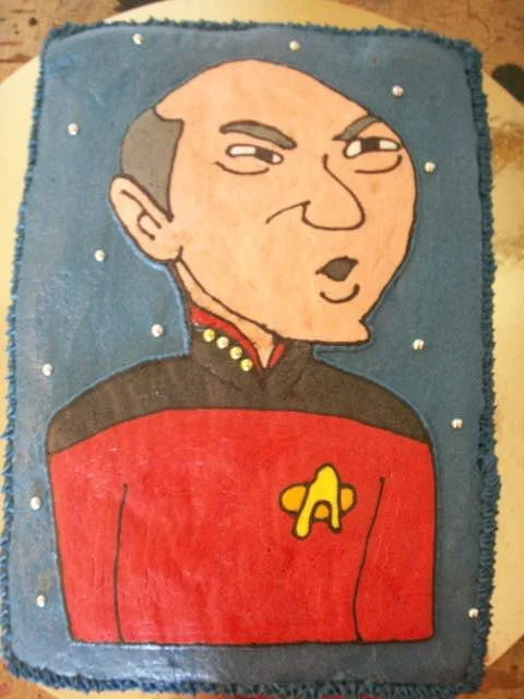 Jean Luc Picard Cake