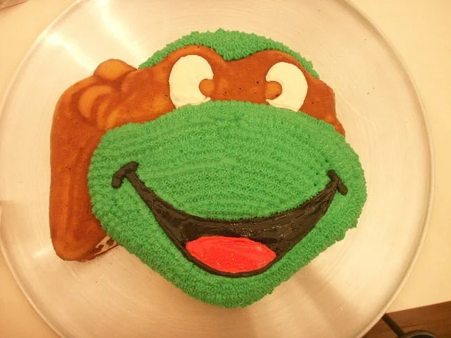 Teenage Mutant Turtle Cake