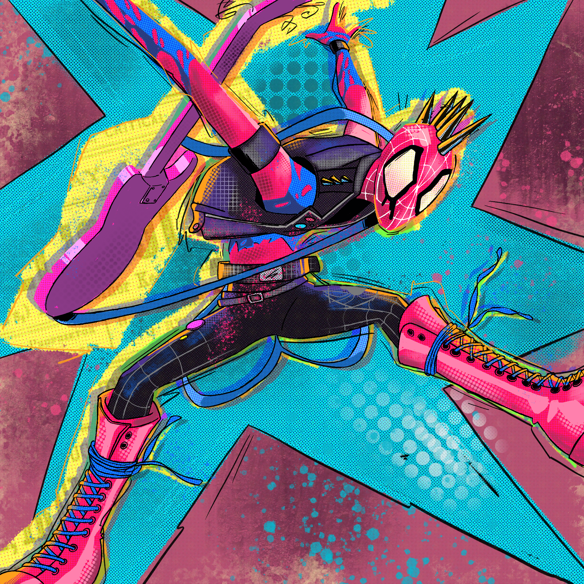 Spider-Punk !! Print