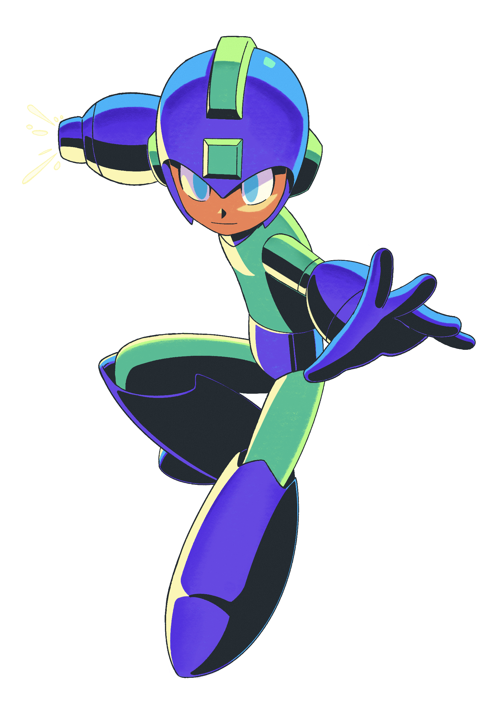 Mega Man Sticker