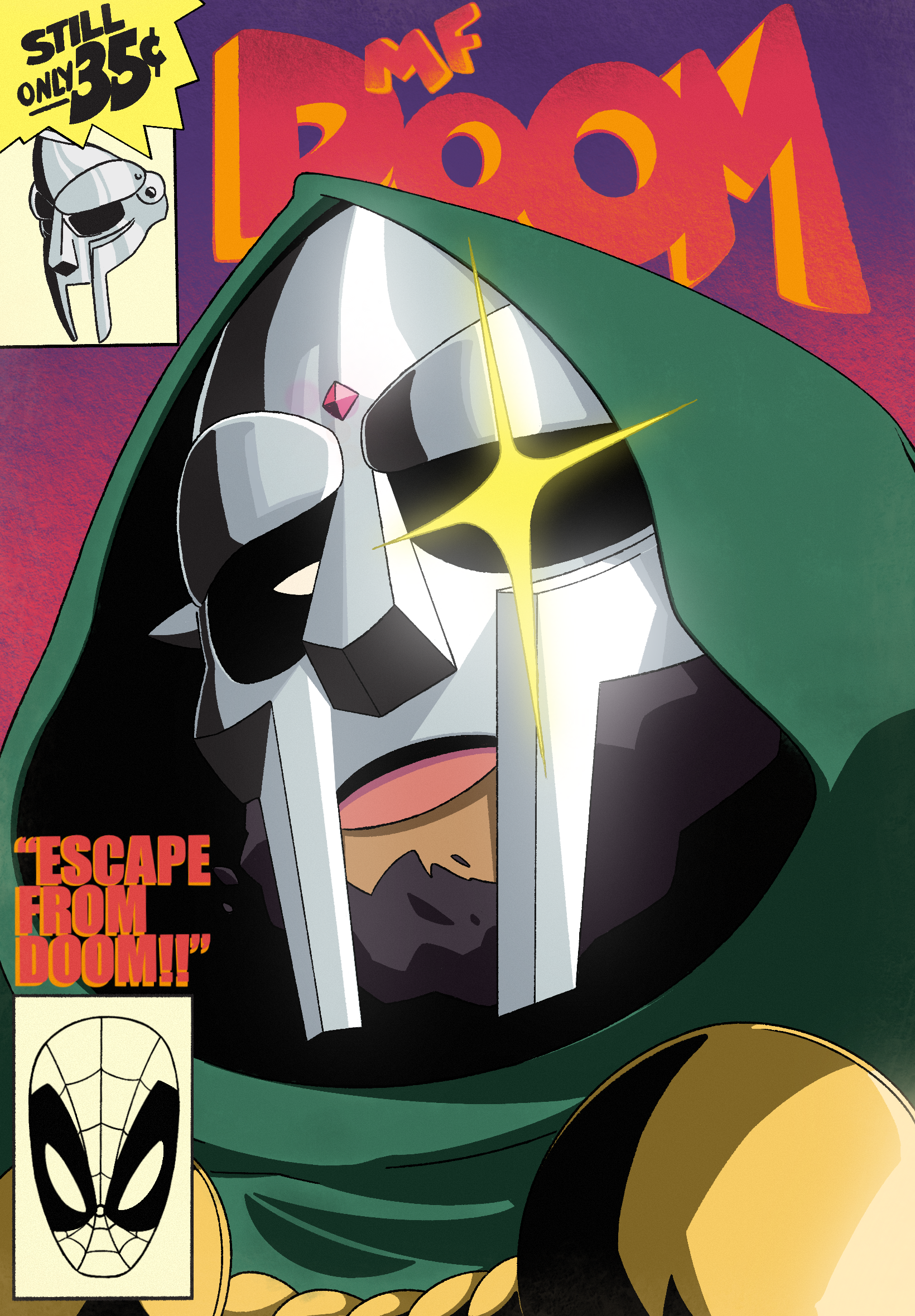 Escape from DOOM !! Print