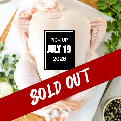 FRESH CHICKEN for pick up 7/19/26 (2-4pm)