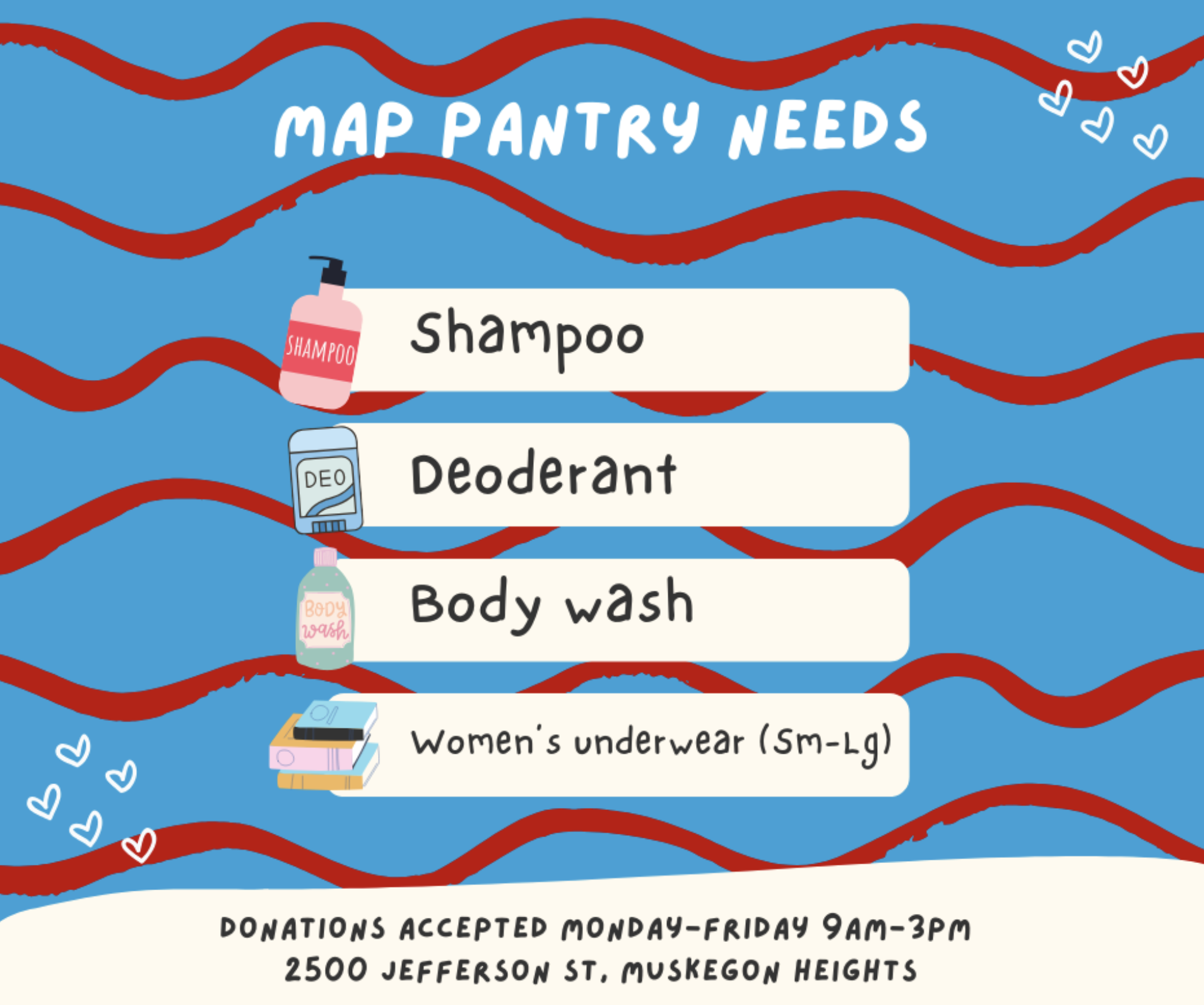 Consider Supporting MAP's Pantry On Your Next Grocery Run