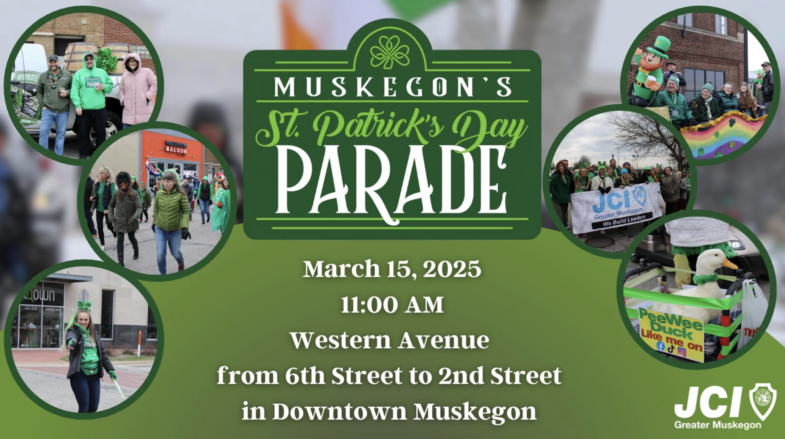 Join MAP at the 12th Annual Muskegon St. Patrick's Day Parade
