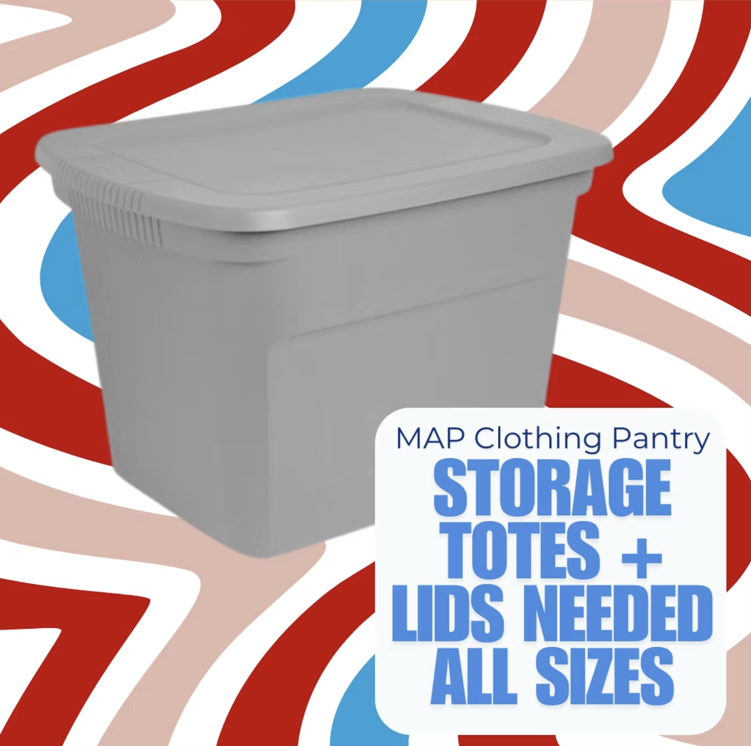 MAP Clothing Pantry Need