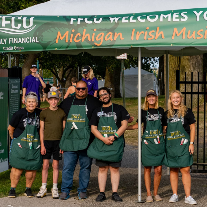 Michigan Irish Music Festival Volunteer Opportunity to Support Mission for Area People