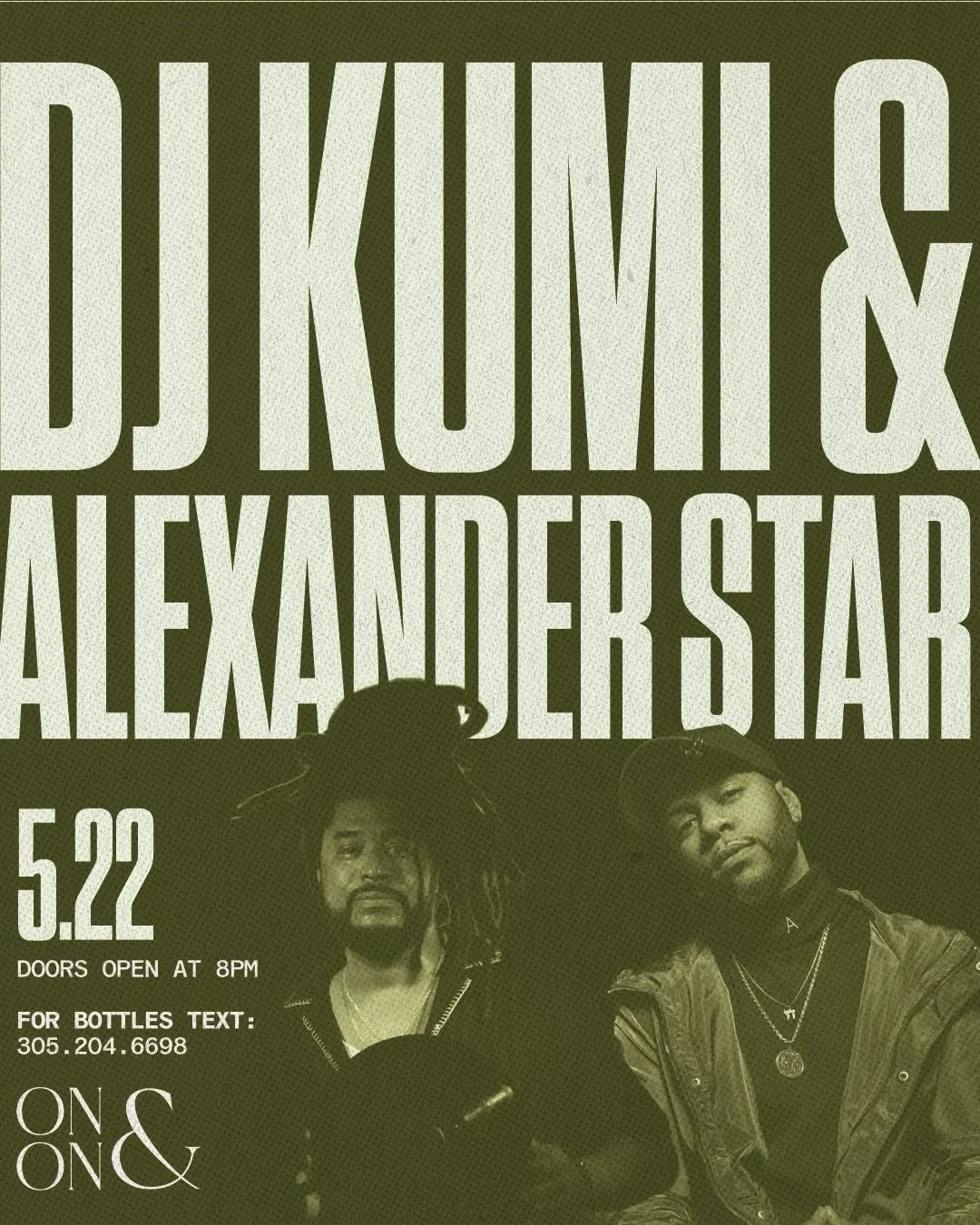 @mralexanderstar takes the stage tomorrow night at ON &amp; ON.

@dj_kumi opens up with a live DJ set at 8pm. Alexander Star brings us a live performance at 9:30pm.

Early bird tickets are still avail. Link in bio! 

Bottle service: 305.204.6698

#wy