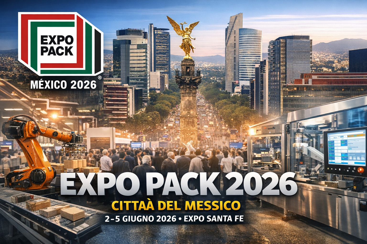EXPO PACK 2026 a Città del Messico: cosa ho visto davvero nel futuro della produzione
