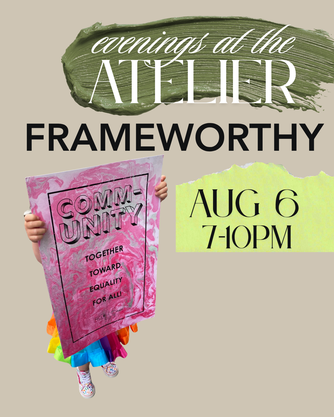 Evenings at the Atelier: FRAMEWORTHY