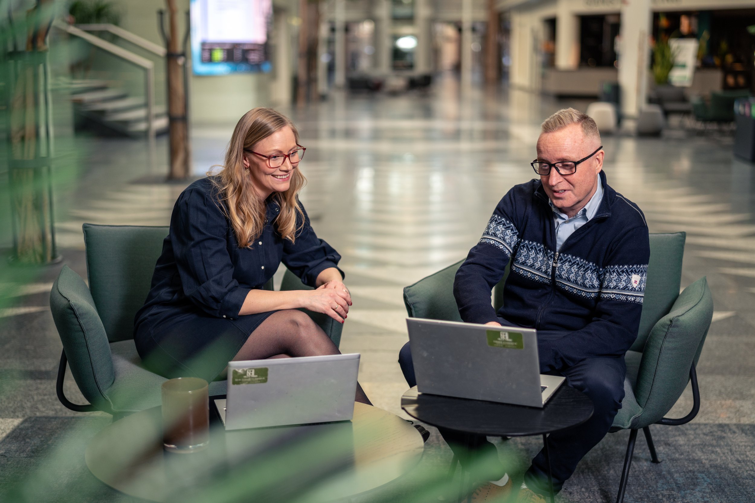 Heidi and Tormod Tvinnereim ordering their first humanoid robot to Norway Says