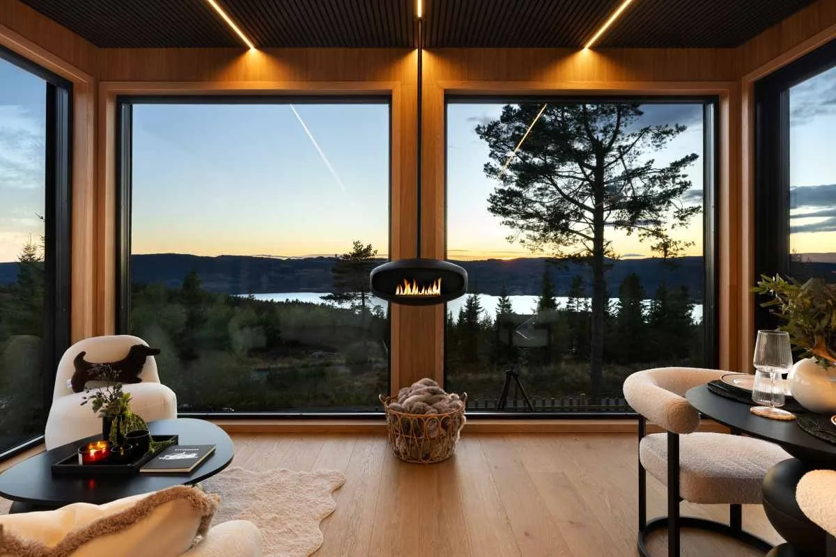 Svev, Villa Heidi's newest cabin at Mjosli, built for the guests Gen Z made the standard
