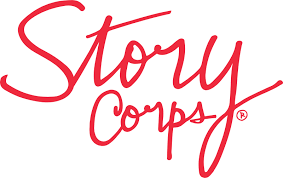 Story Corps logo in red script text