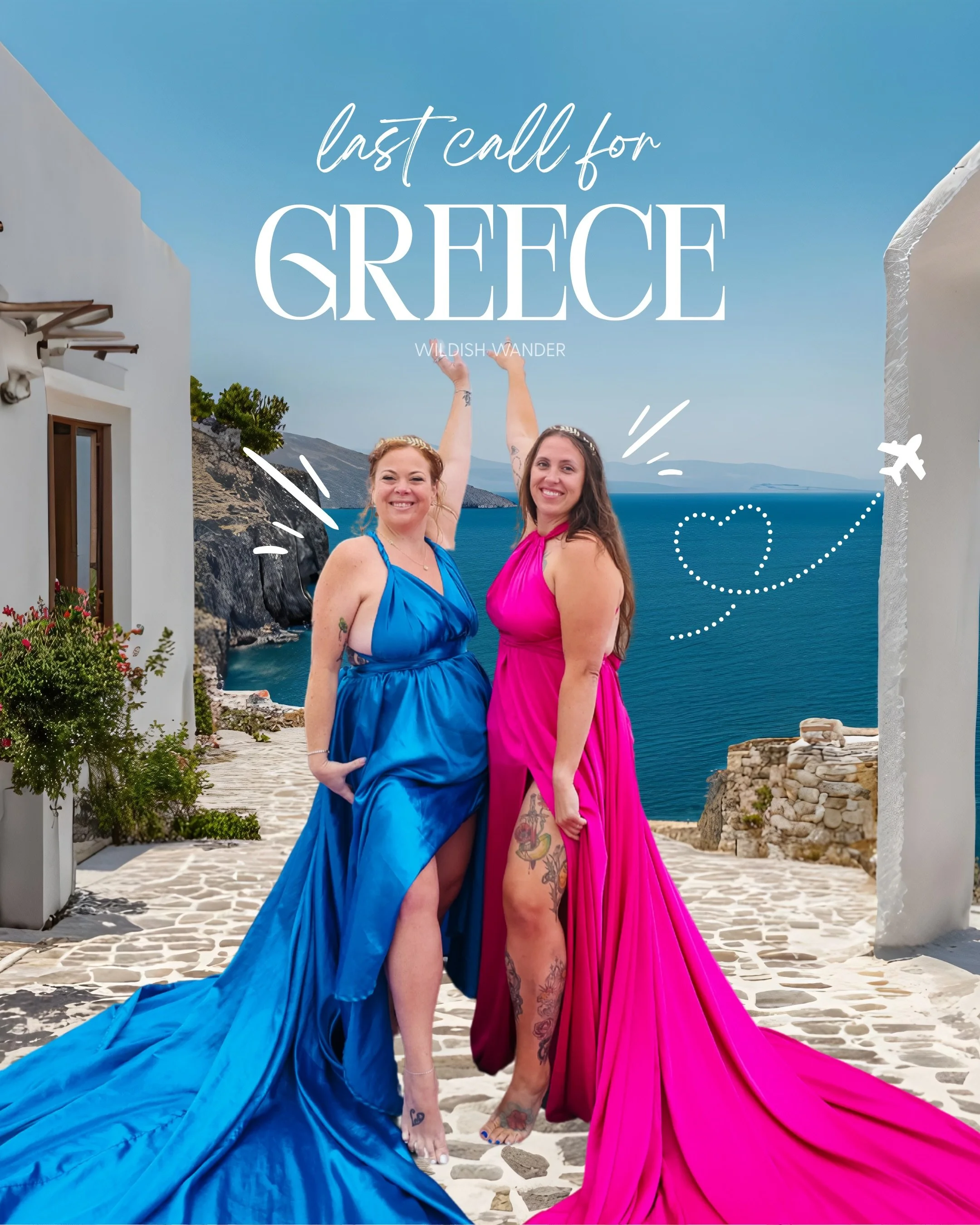 ✨ LAST CALL FOR GREECE ✨
 This is your sign to stop saying &ldquo;maybe next time.&rdquo;

Sunsets in Santorini, slow mornings with sea views, unforgettable adventures, and the kind of trip you&rsquo;ll be talking about for years. 🇬🇷

Our final spo