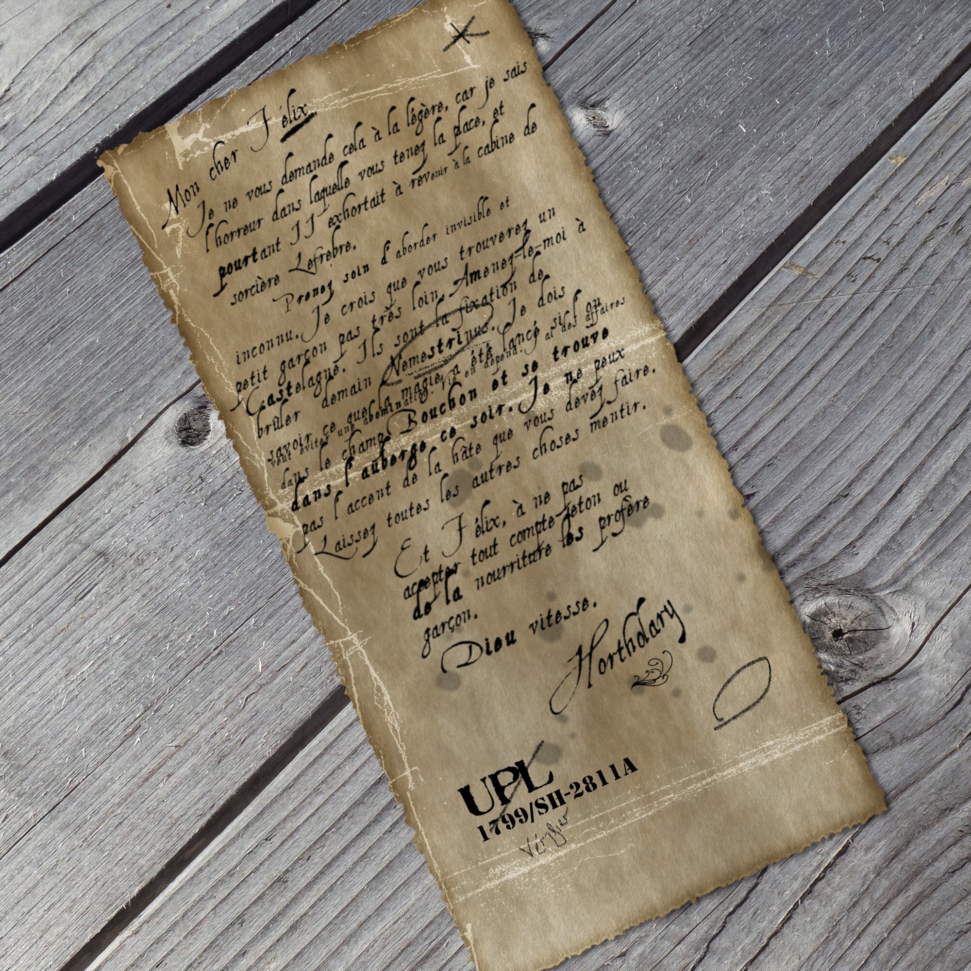 Message in a bottle