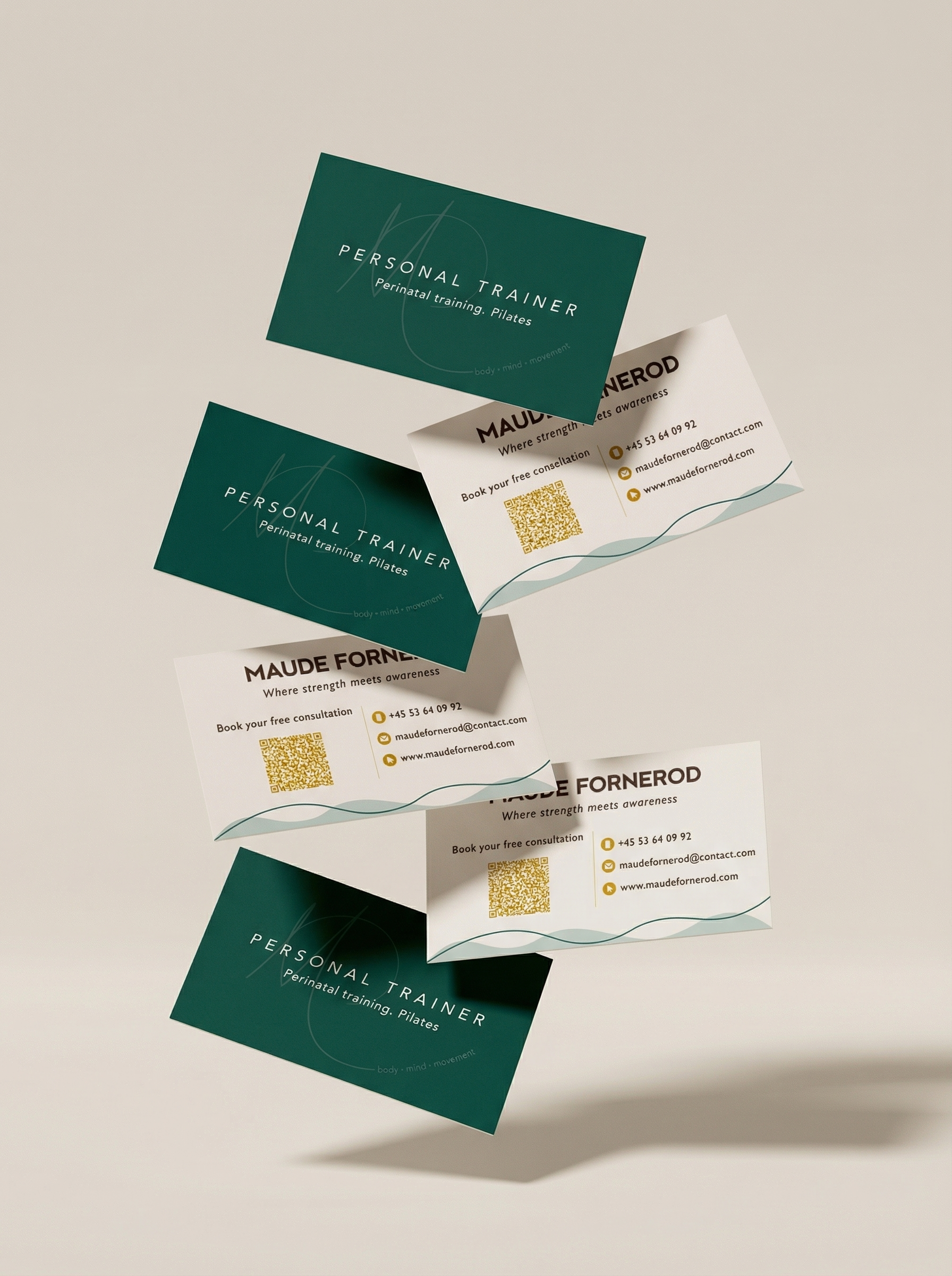 Maude Fornerod Business Cards