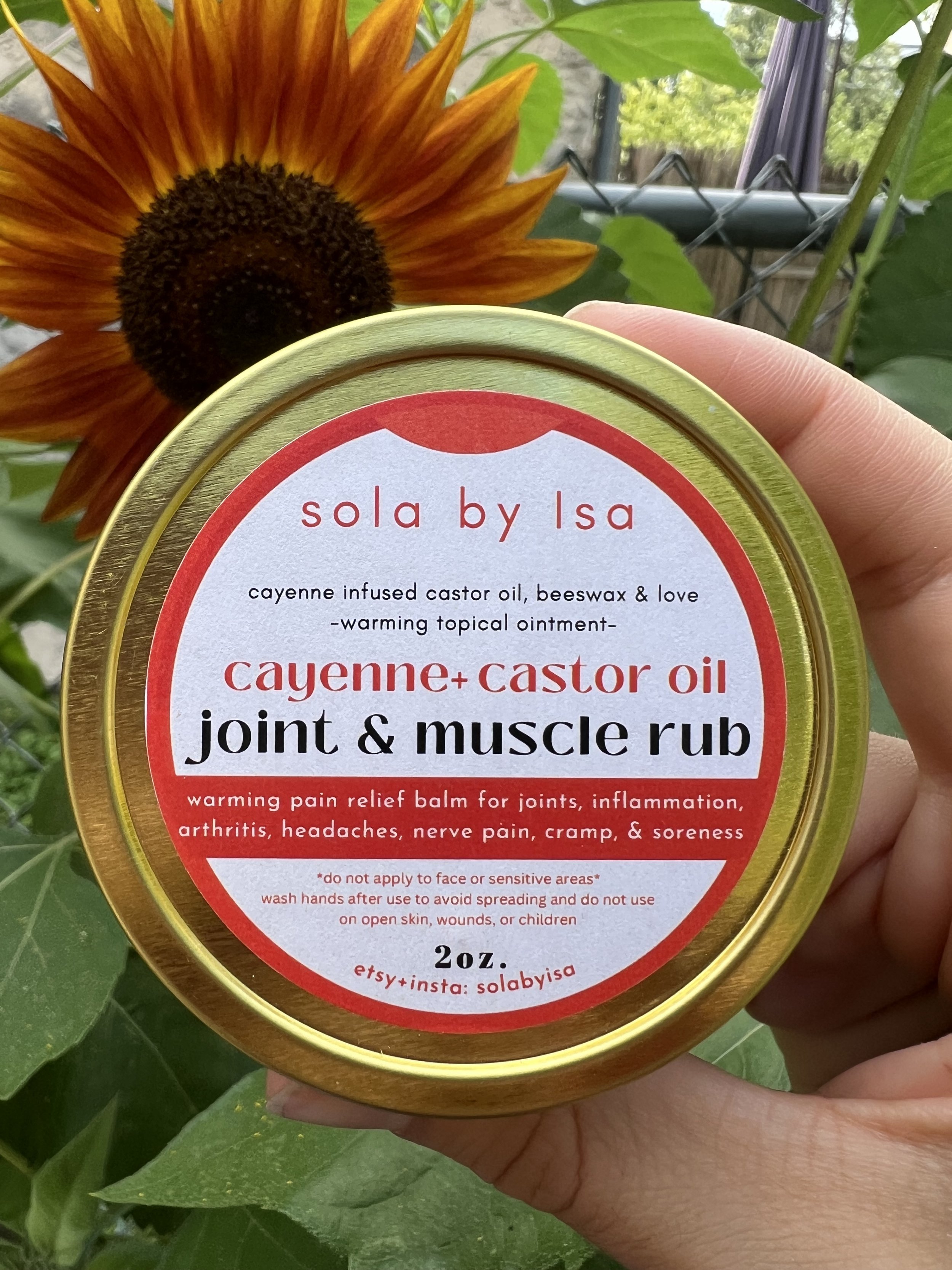Warming Cayenne Muscle & Joint Rub