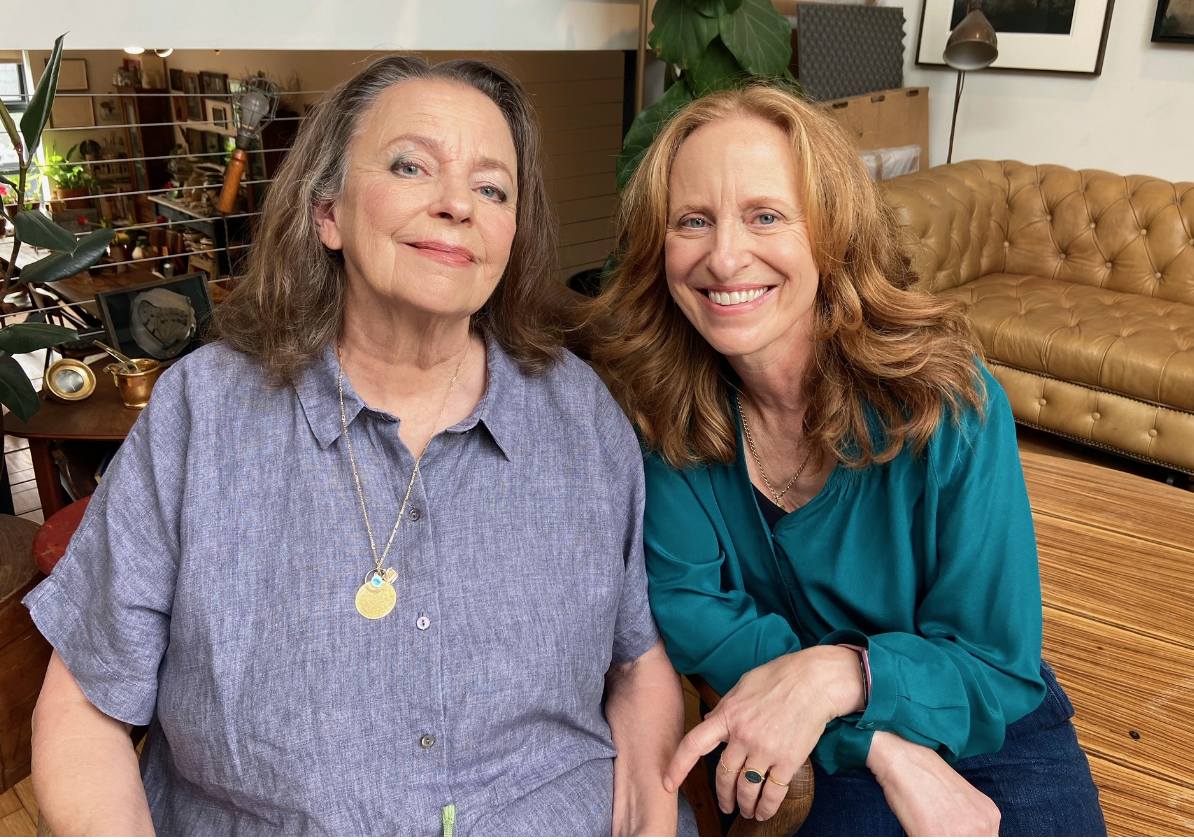 She suffered a stroke that nearly halted her book. Her daughter helped her finish it.