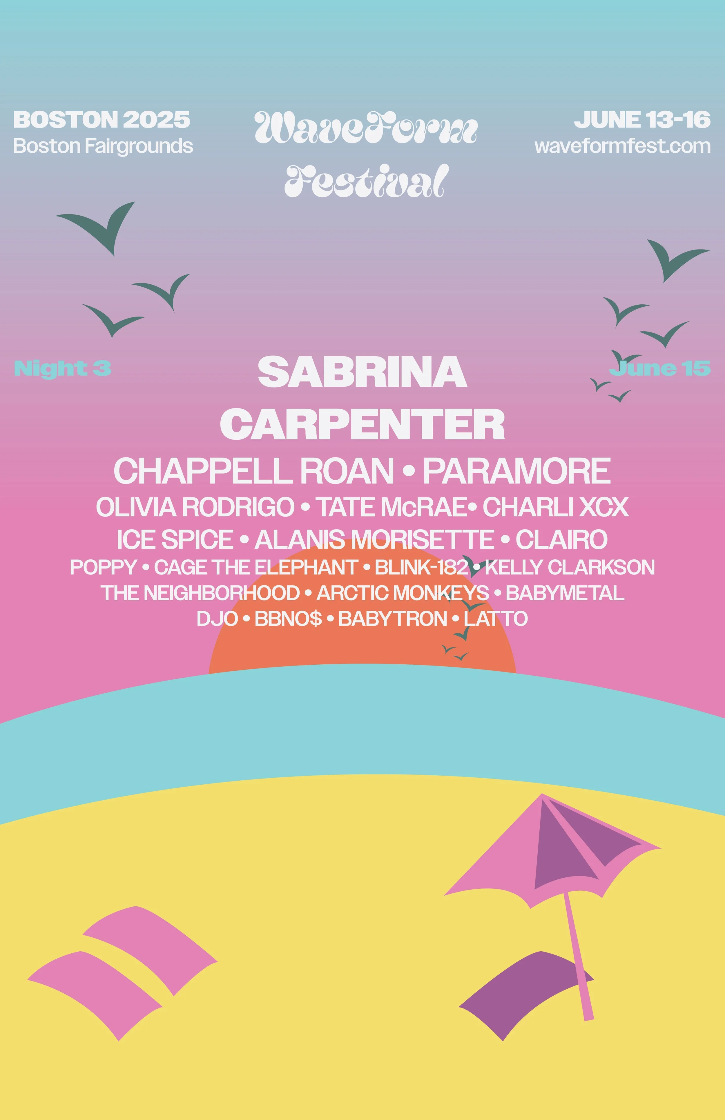Concert Poster 3 - 2025 - Illustrator