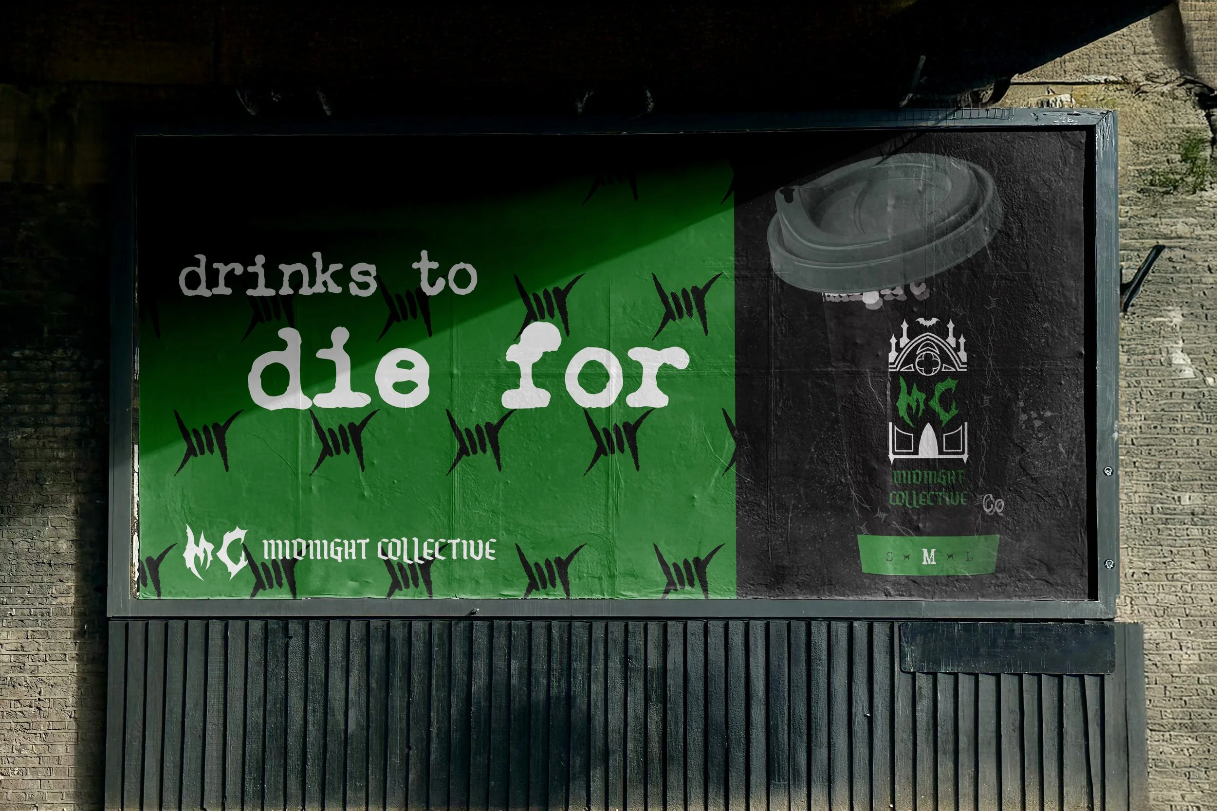 Midnight Collective Billboard - 2026 - Illustrator, Photoshop