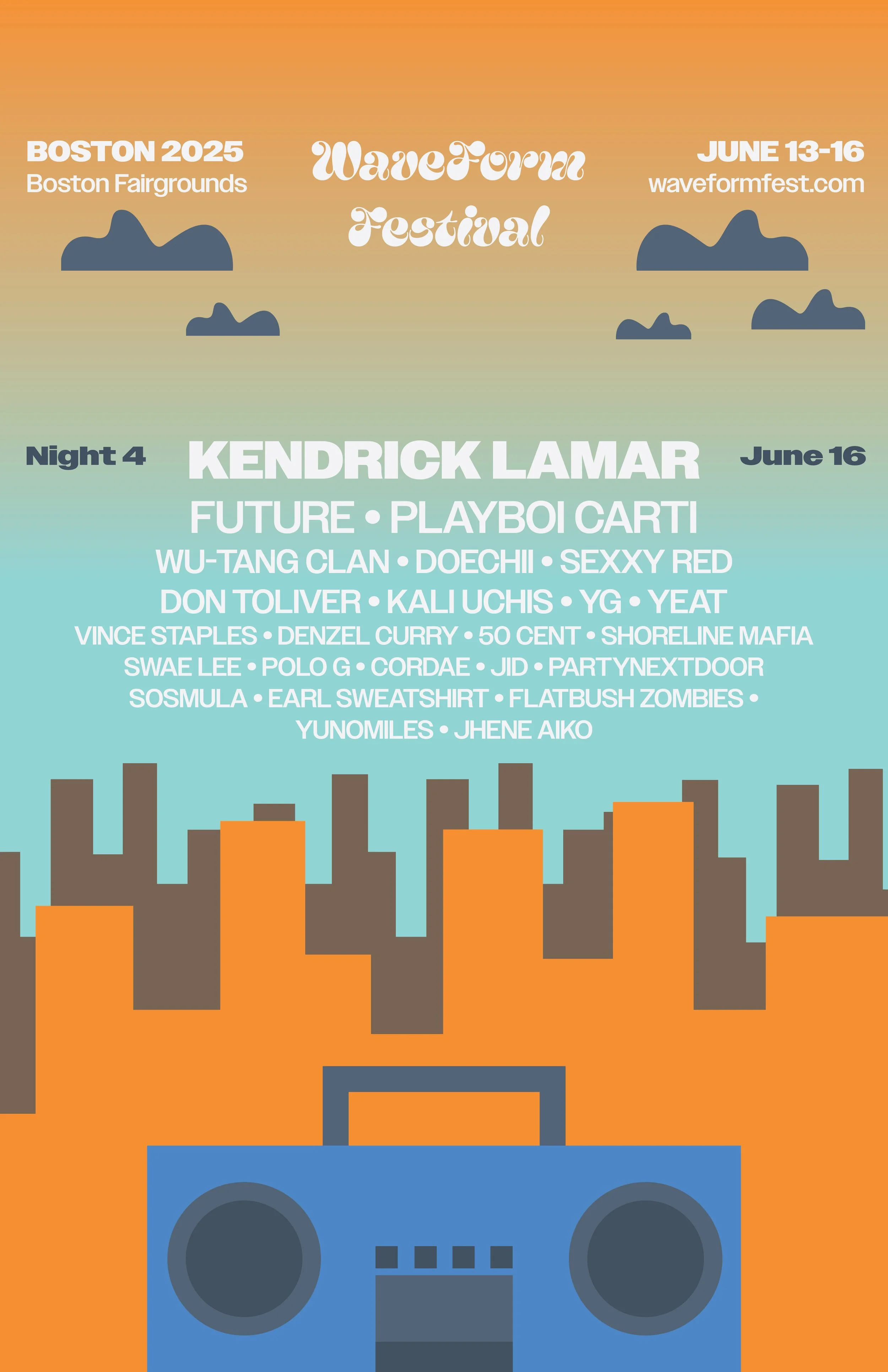 Concert Poster 4 - 2025 - Illustrator