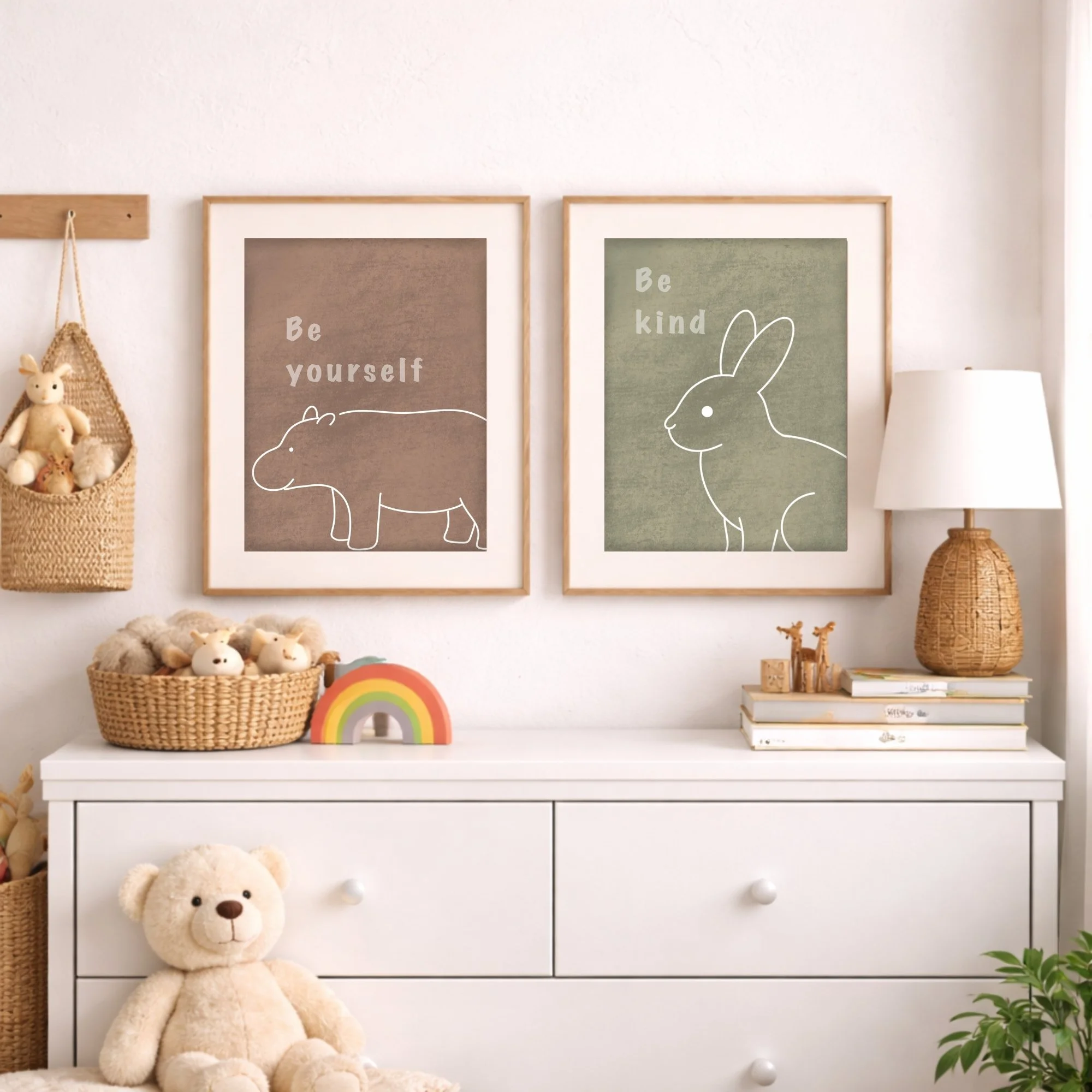 Animal Affirmation Wall Art 2