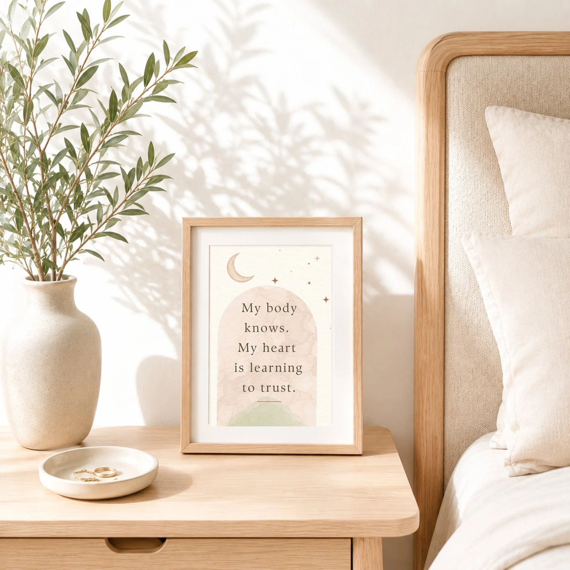 The Story Behind: Pregnancy Affirmation Set 