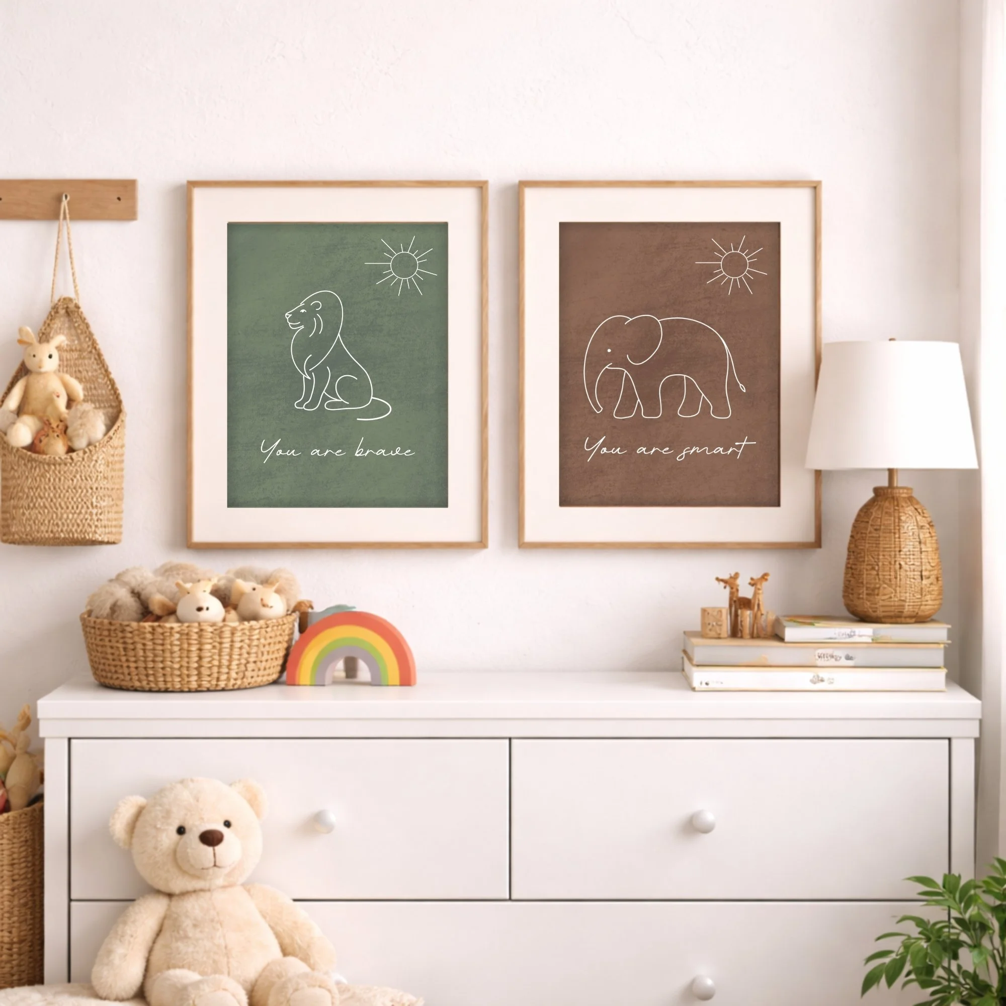 Animal Affirmation Wall Art