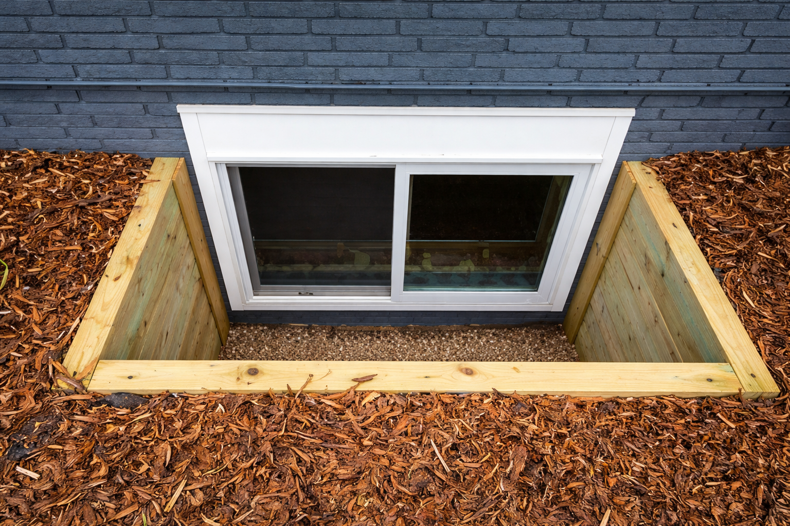 Double Timber Egress Window Package