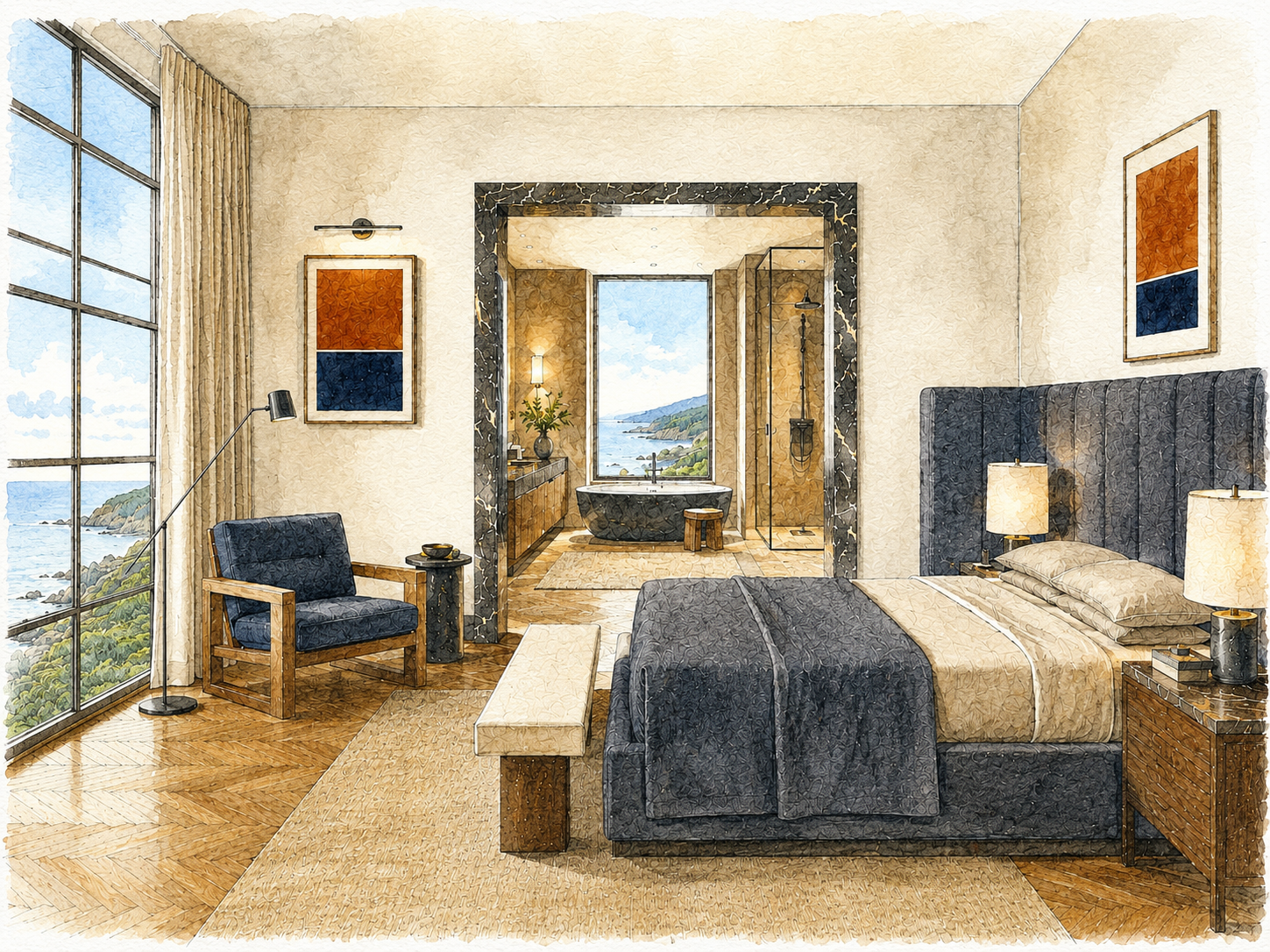 Project ~ Middle East Villa | Studio ~ Sam da Cunha Oakes