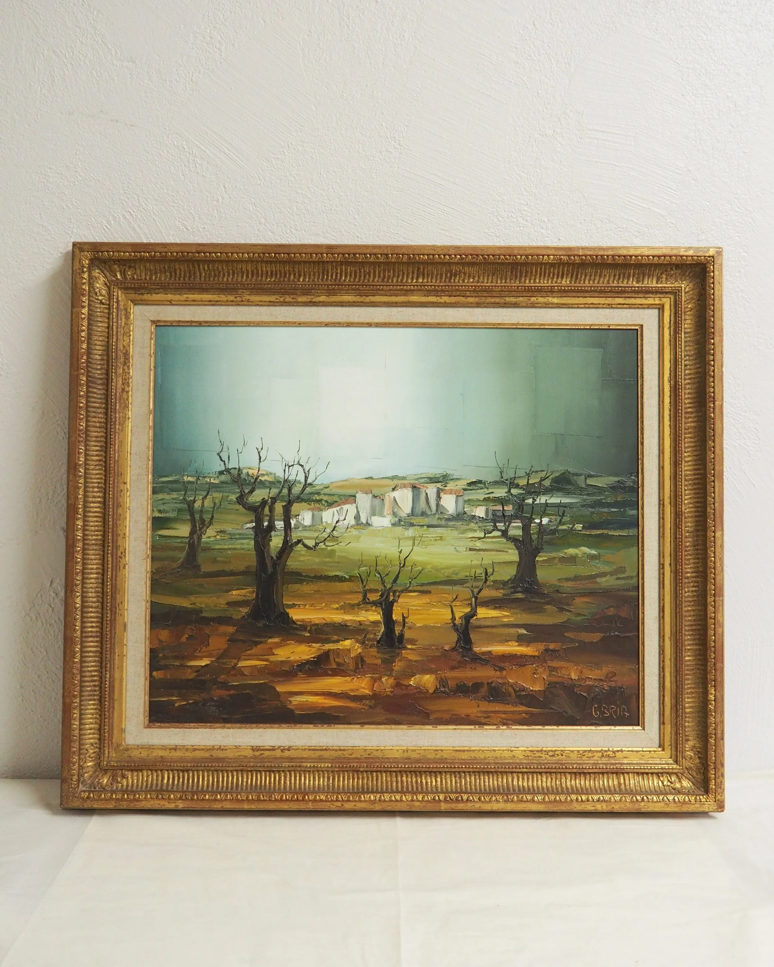 Huile de Gilbert Bria
