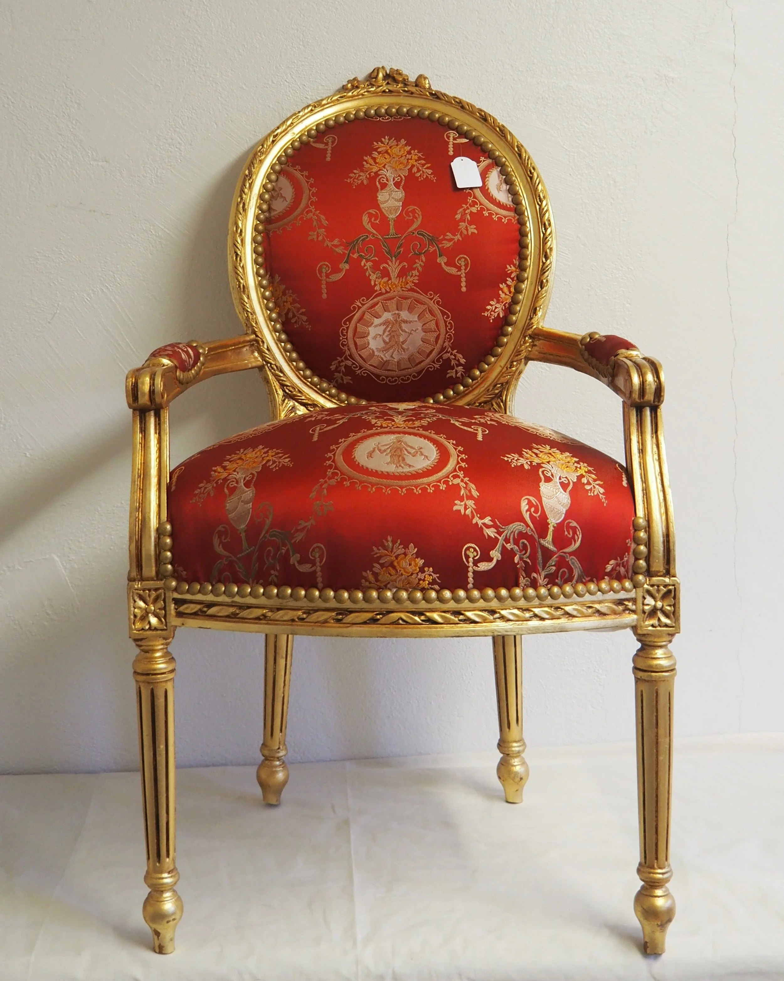 Paire de fauteuils inspiration Napoléon III