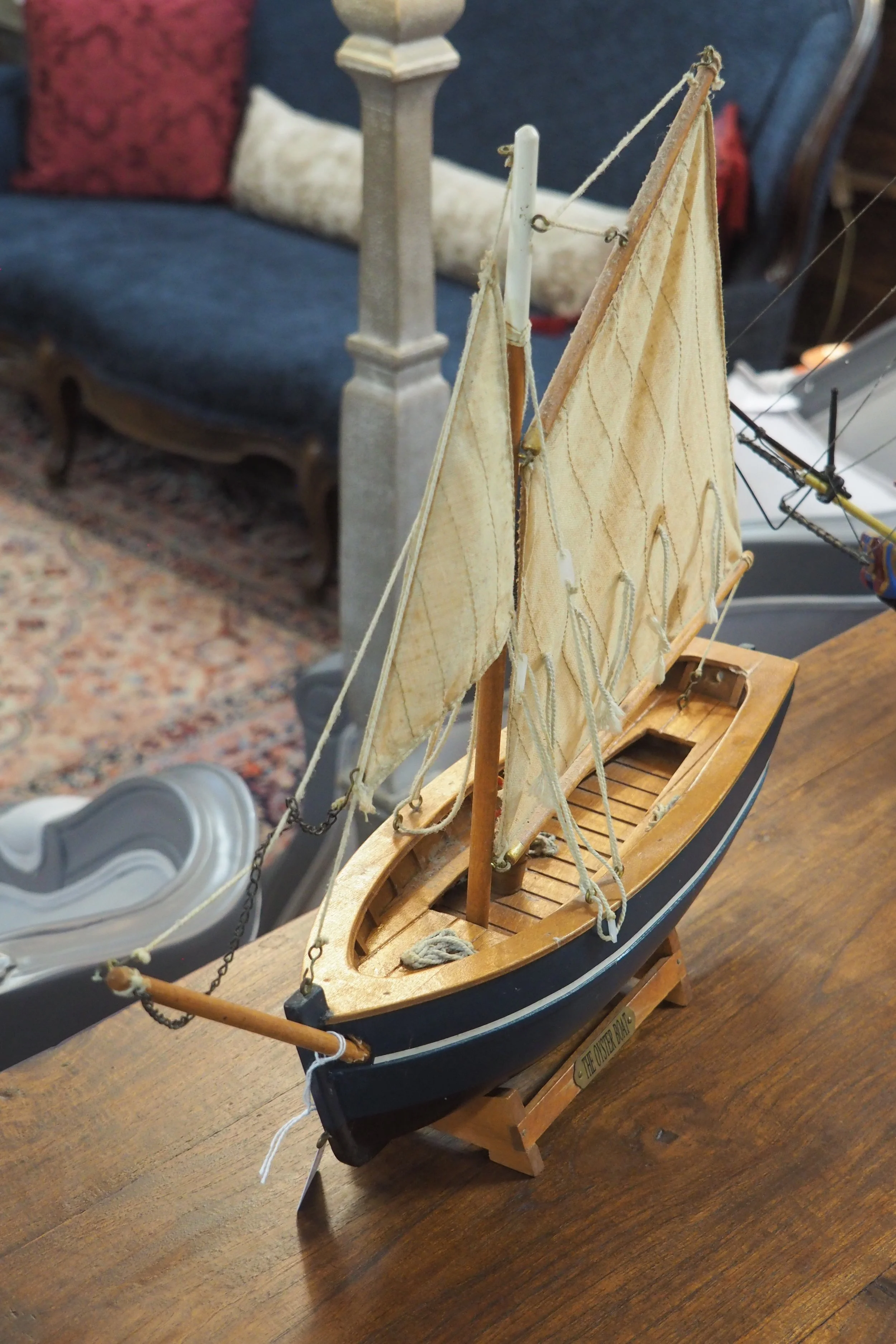 Maquette de voilier ostréicole