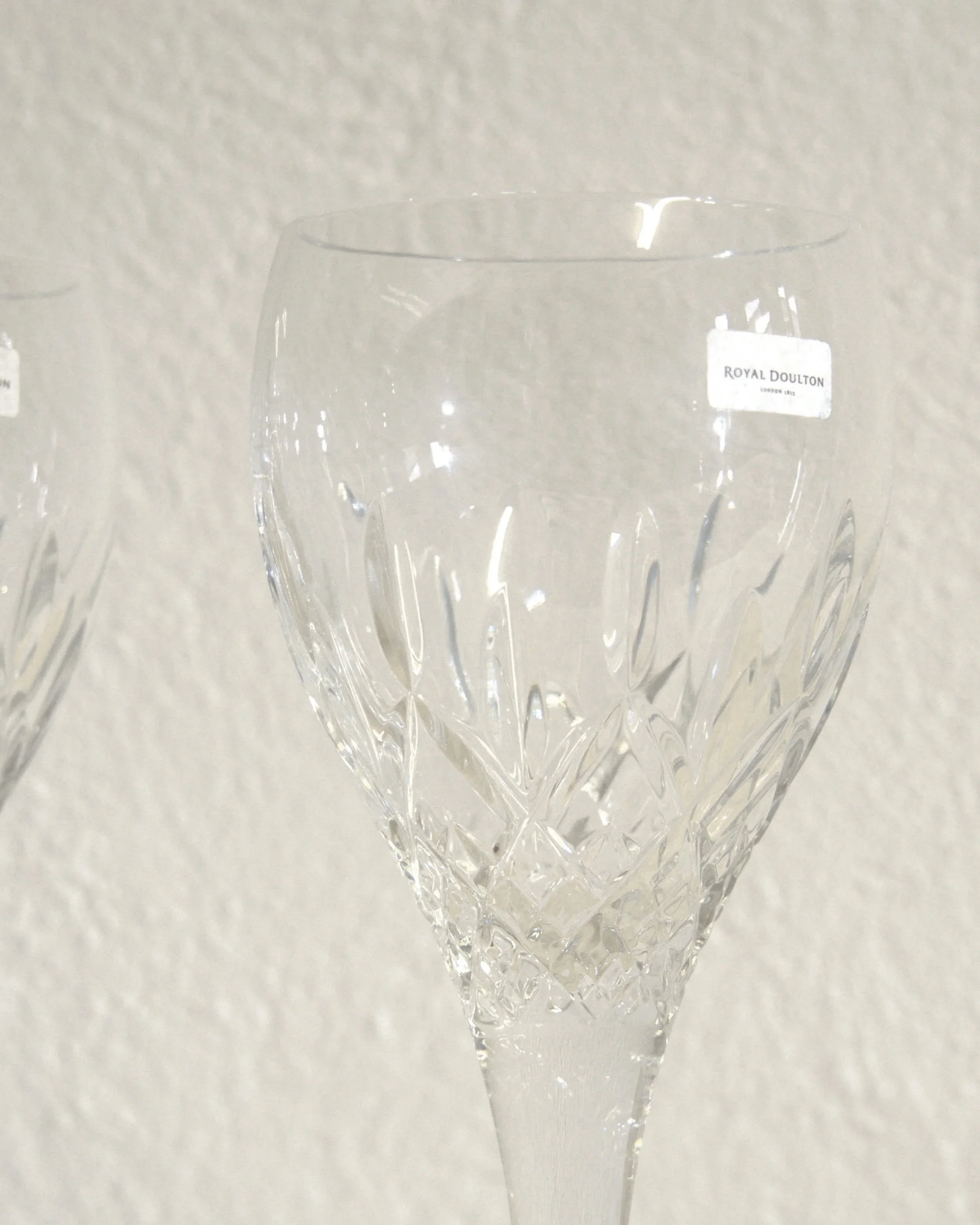 Verres en cristal Royal Doulton