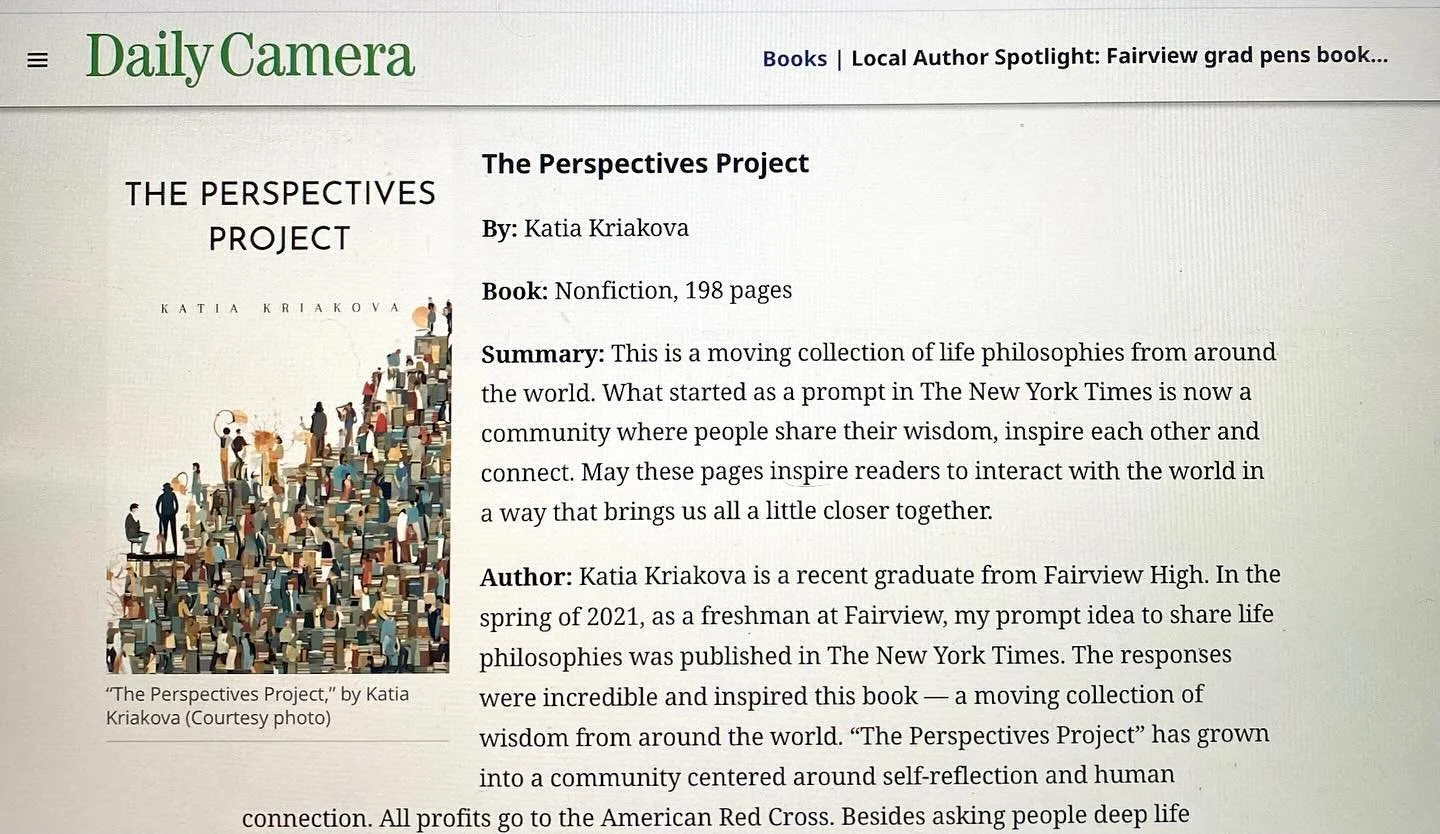 Exciting news! Featured in @boulderdailycamera