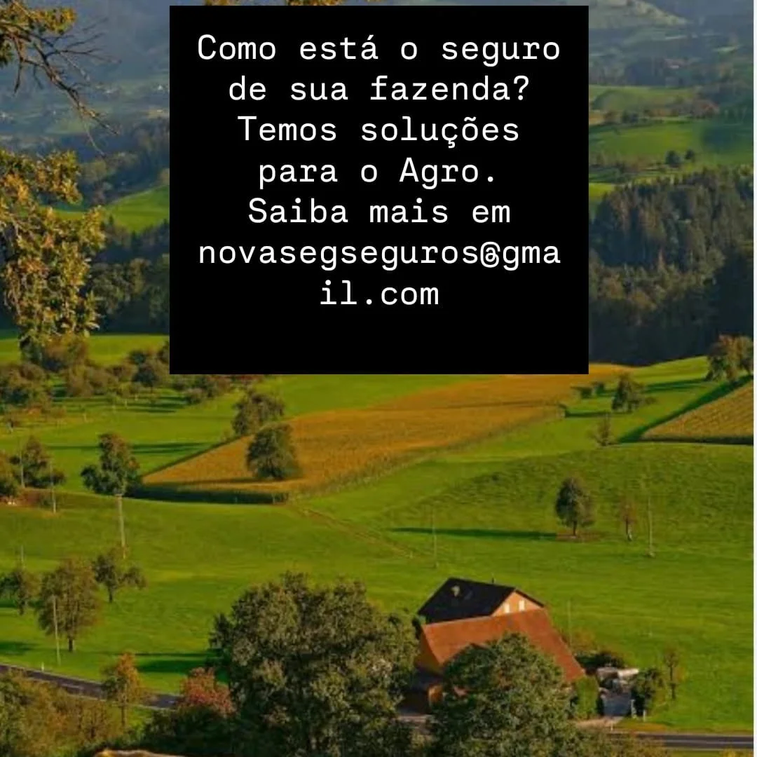 seguros do agronegócio.