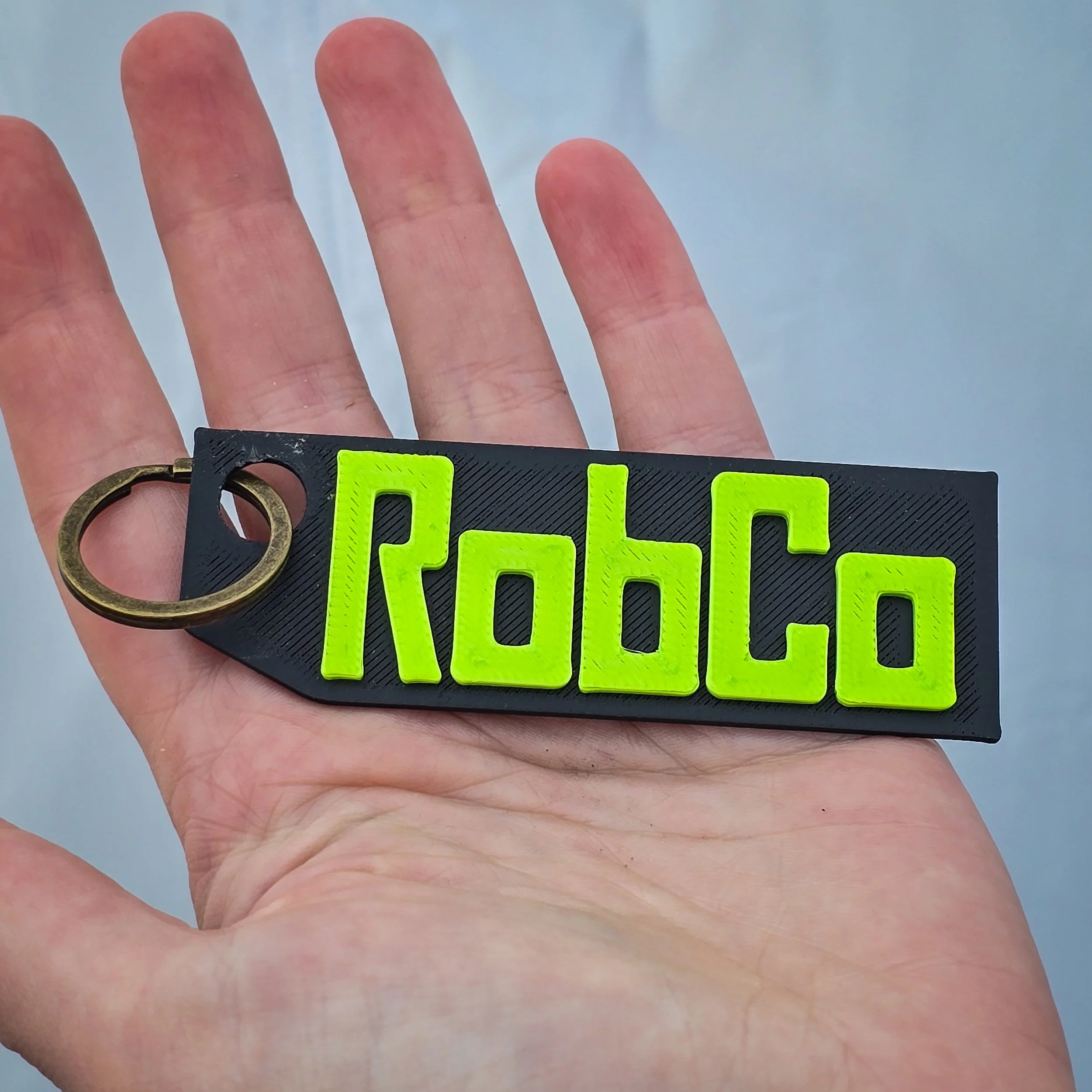 Fallout RobCo Keychain