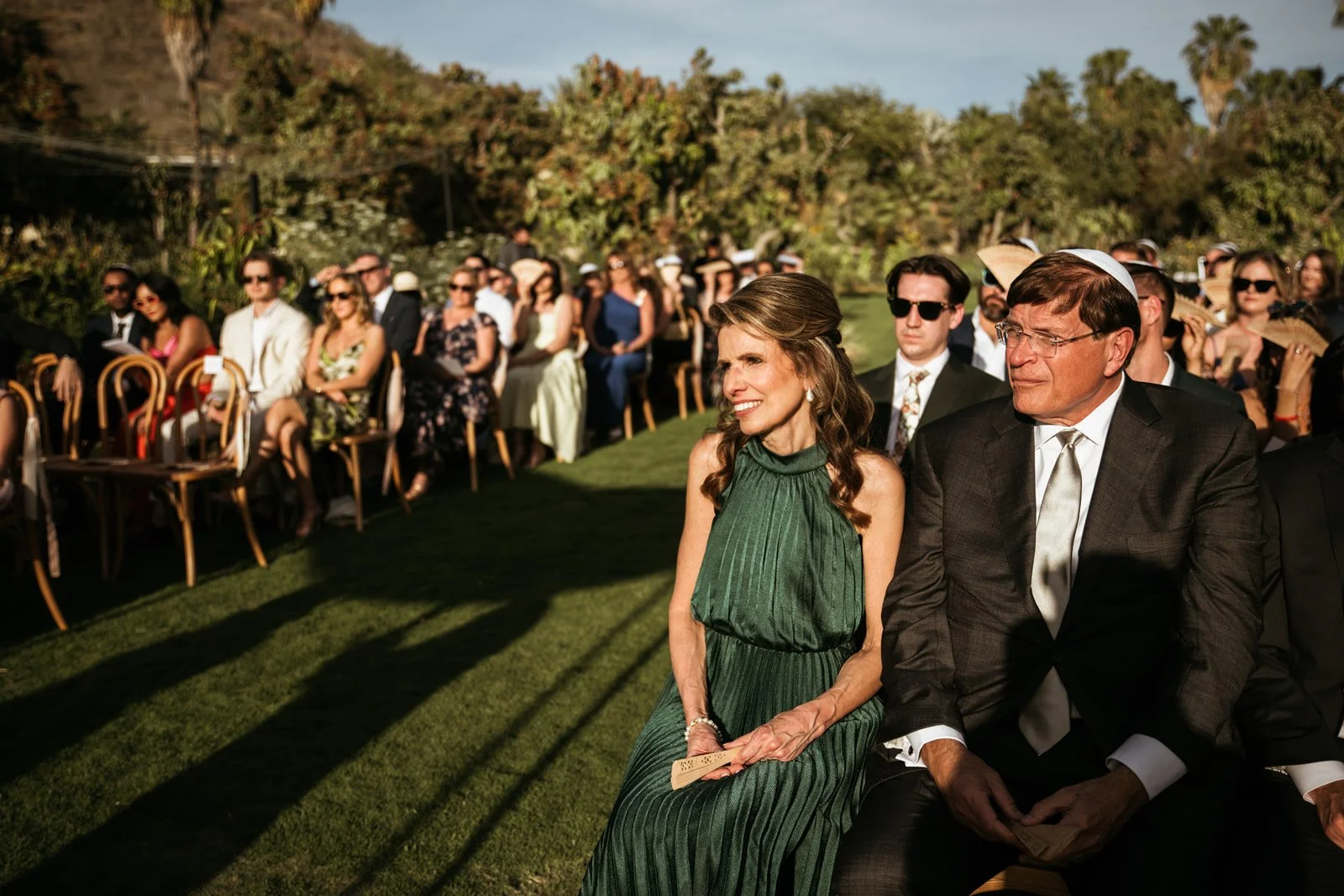 Mexico wedding ceremony guests, by Ihsan Unuvar, Budapest based wedding photographer
