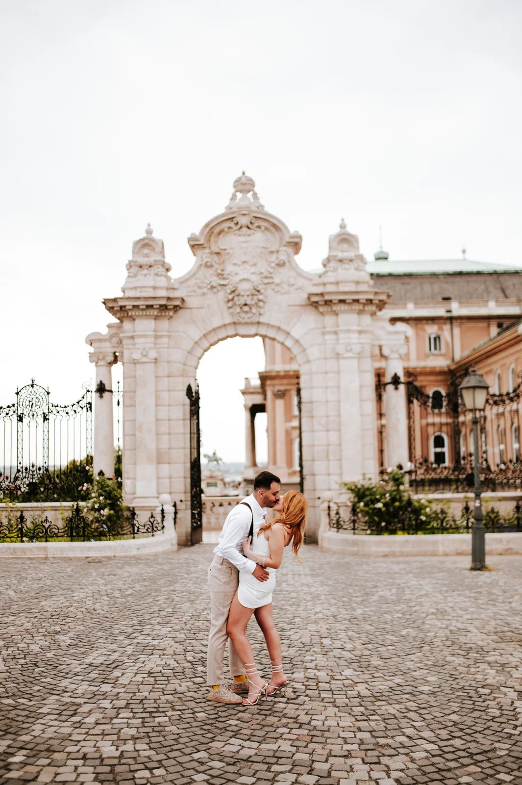 Wedding Photography at Fisherman's Bastion in Budapest Ihsan Unuvar