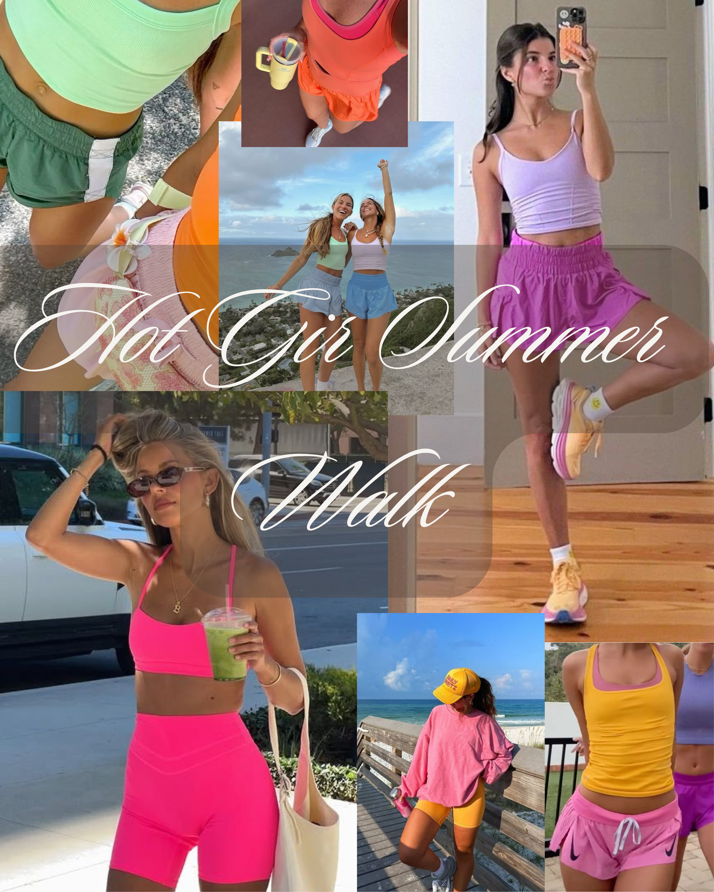 Hot girl summer reset wellness walk