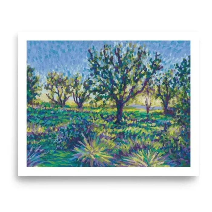 Glowing Meadow - Poster Print