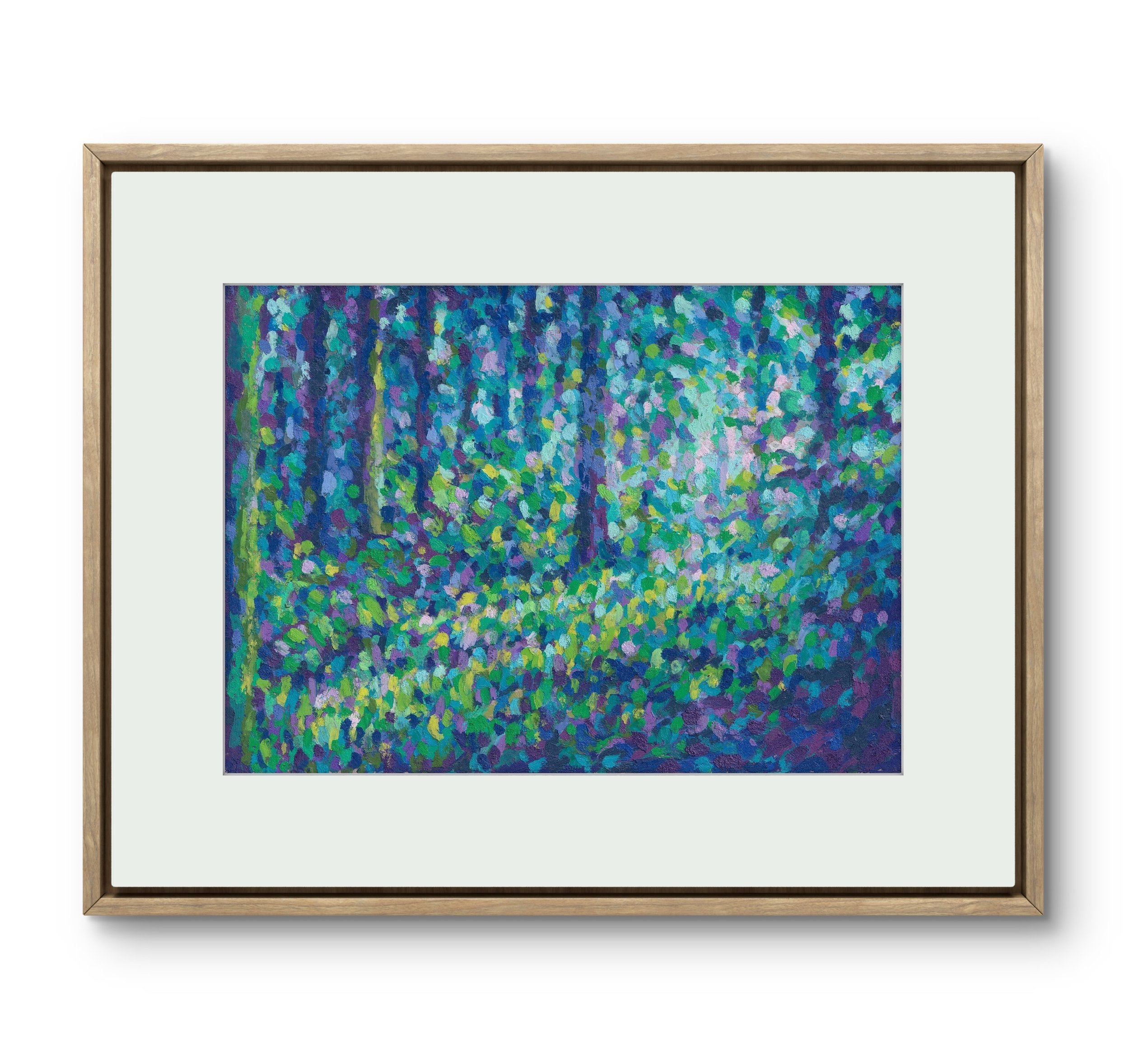 Moody Forest, 4.5 x 6"