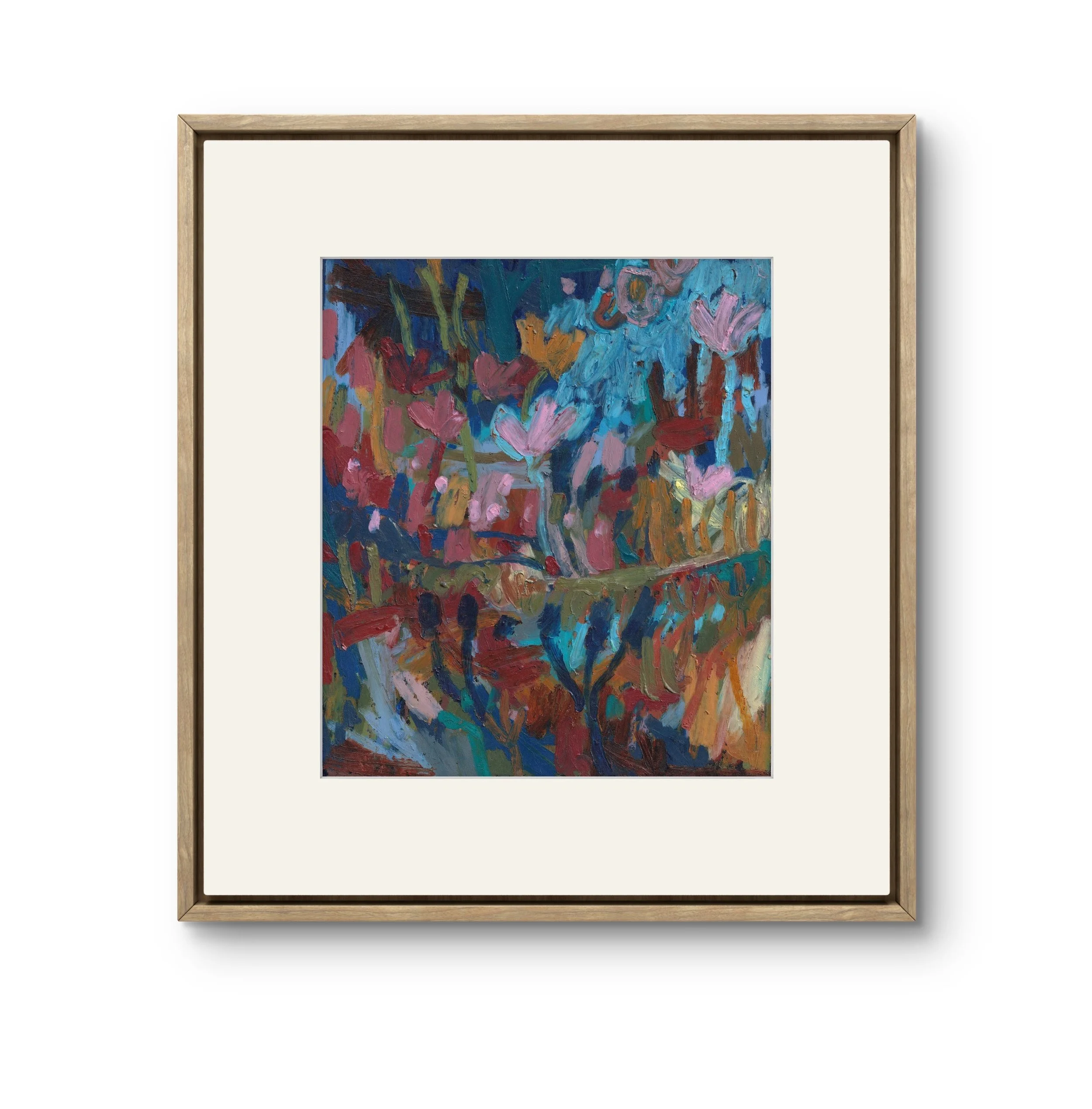 Evening Lillies, 6 x 7"