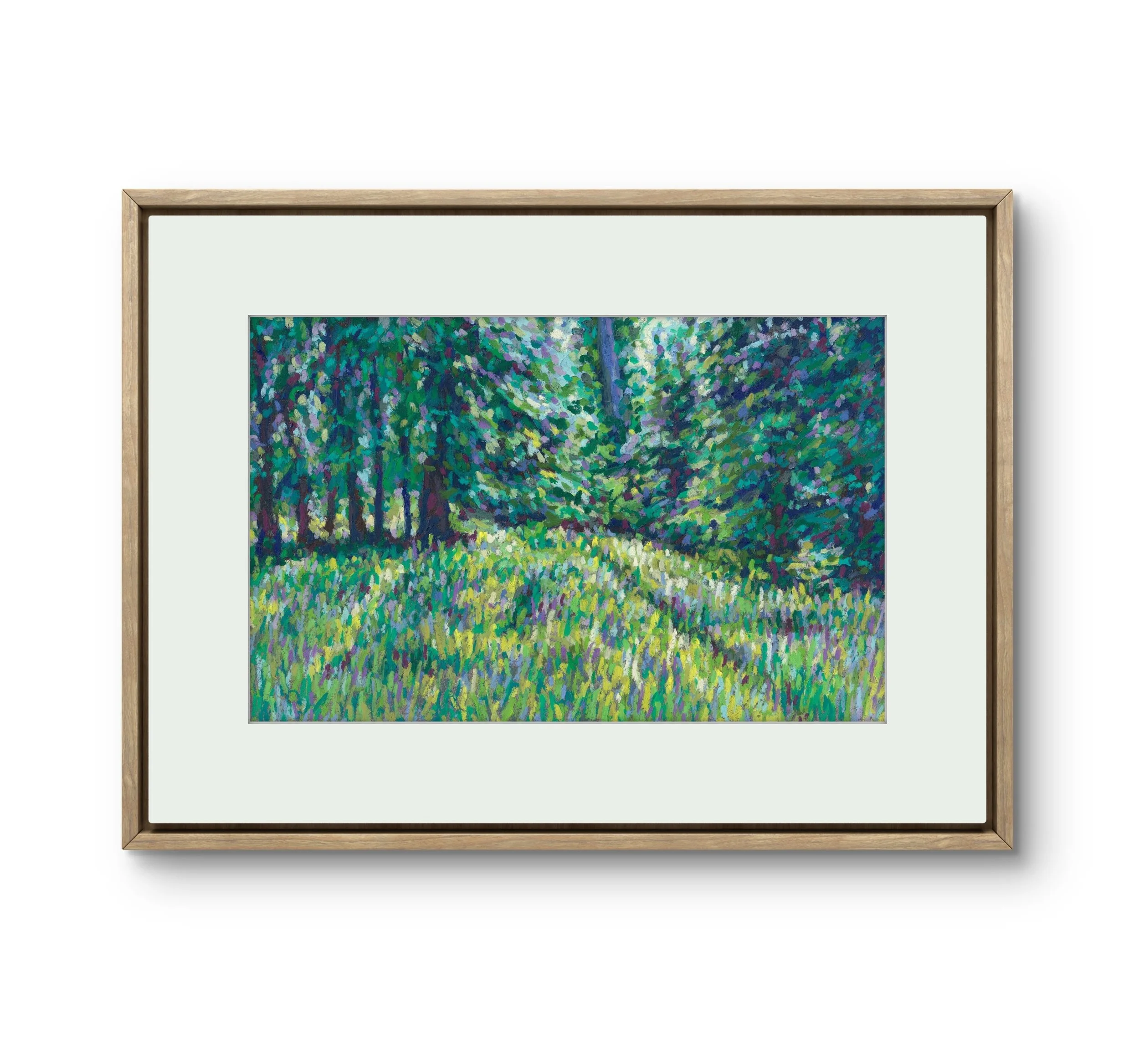 Glimmering Grass, 6 x 9"