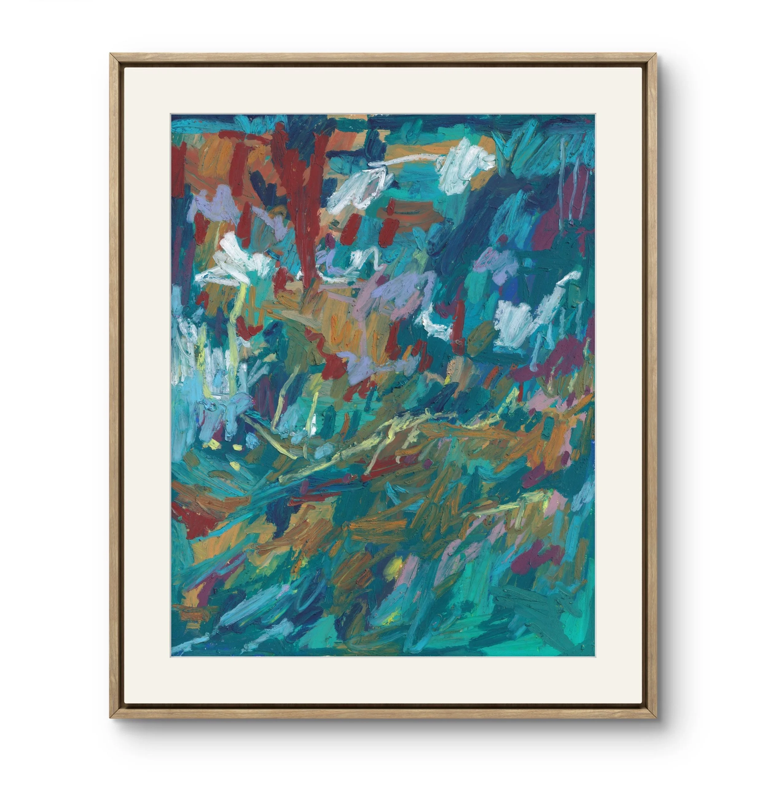 Fog Lights, 9 x 12"