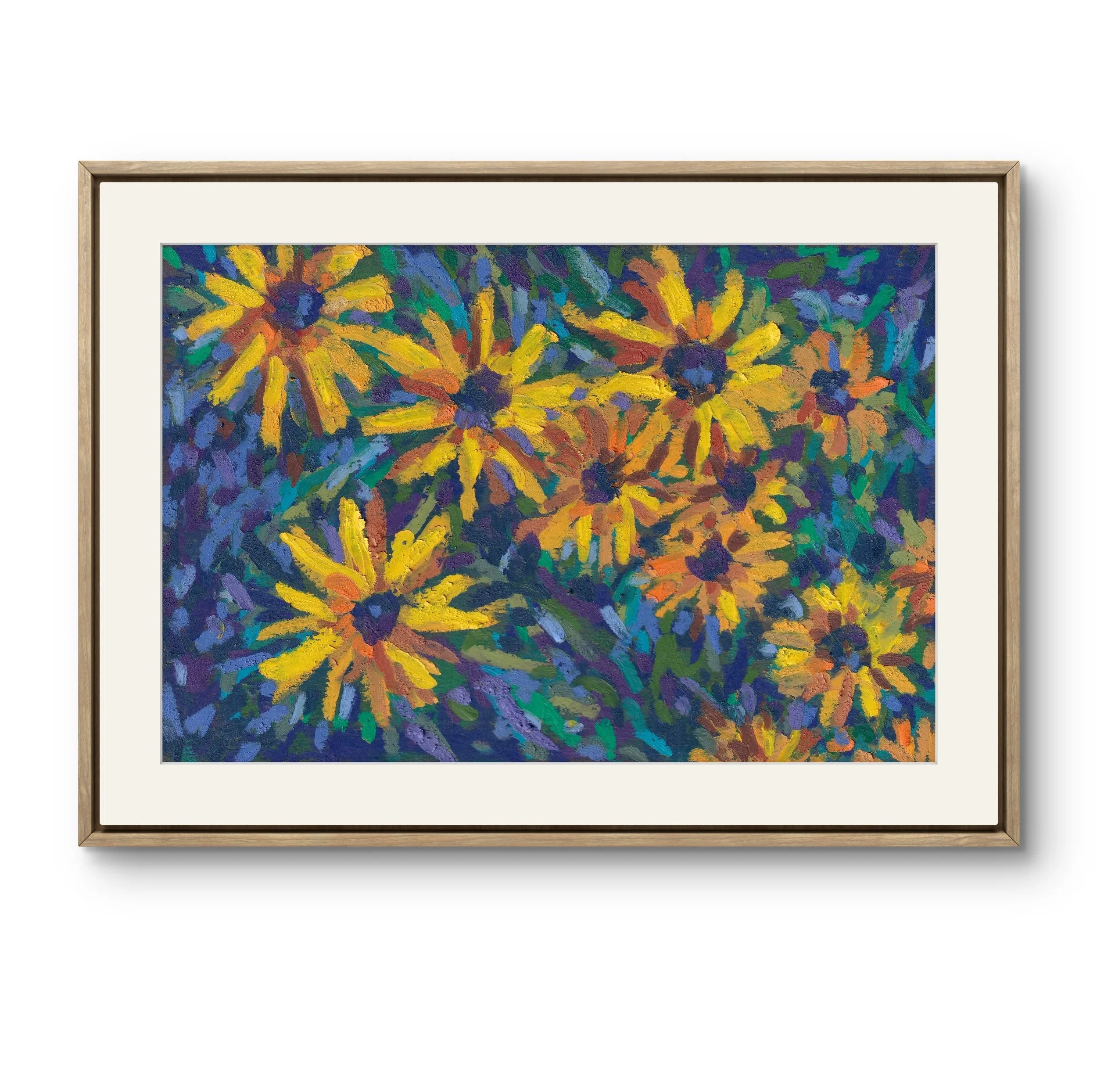 Black-eyed Susans, 4 x 6"