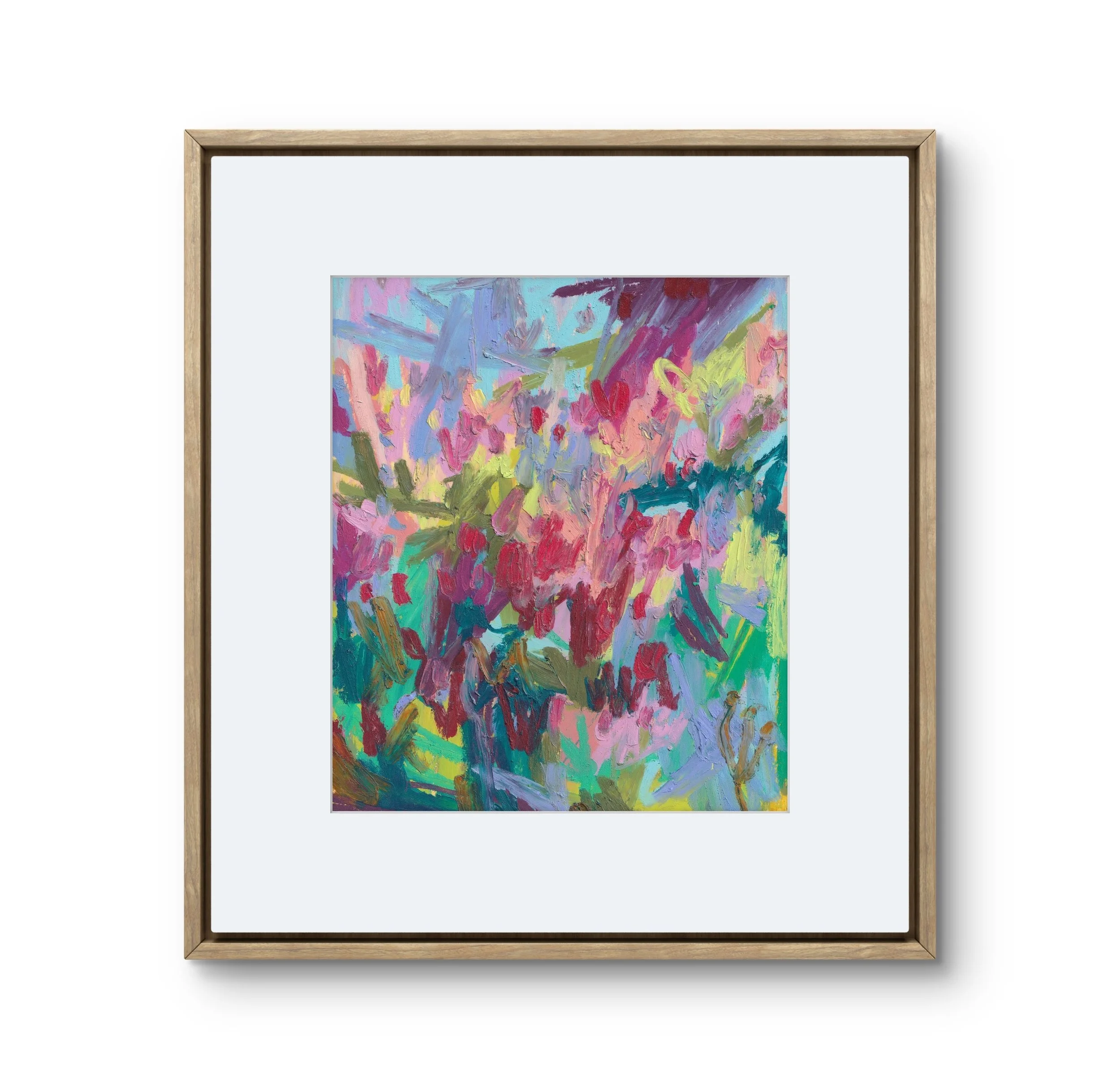 Rose Garden, 6 x 7"