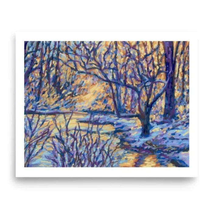 Winter Reflections - Poster Print