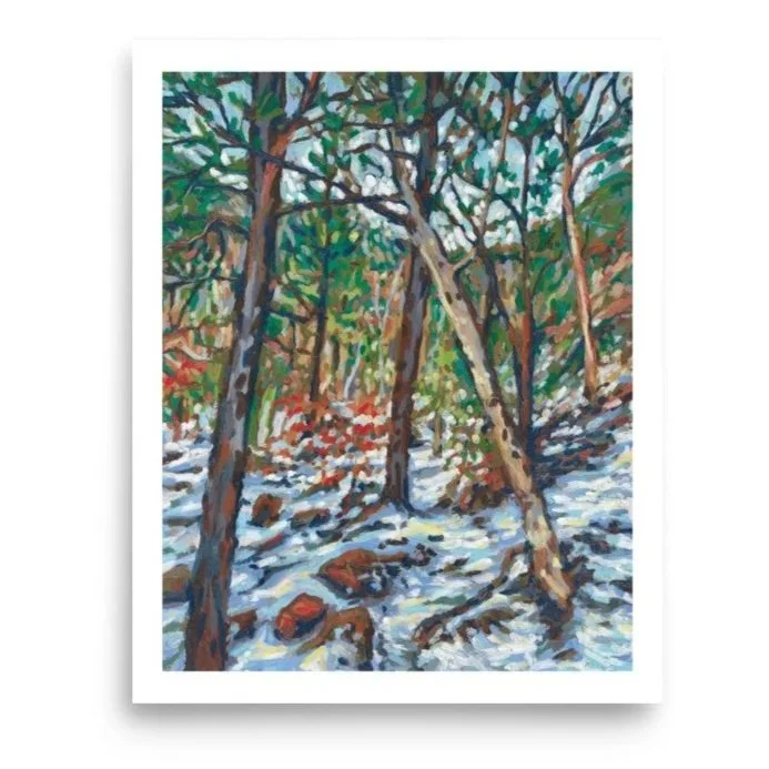 Winter Woods - Poster Print