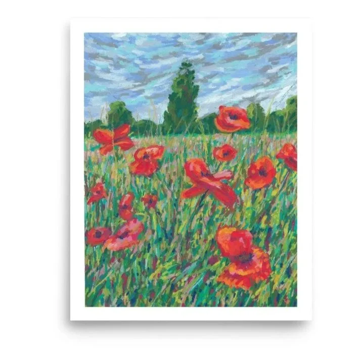 Poppies - Poster Print