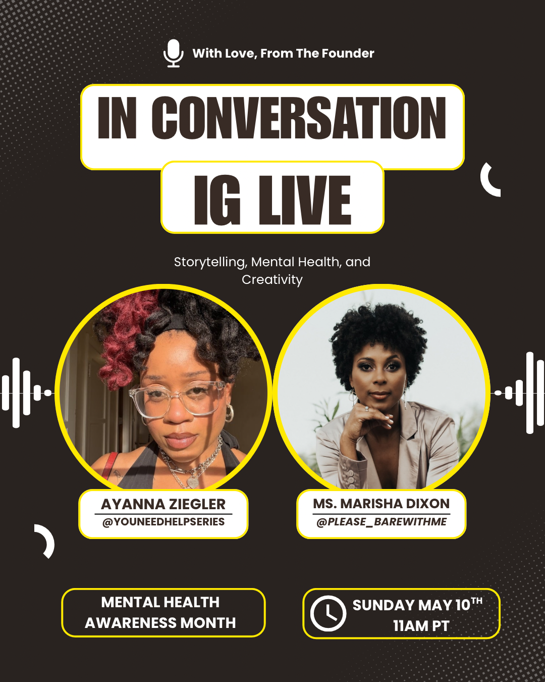 With Love, From The Founder — Featuring Ayanna Ziegler on Storytelling, Mental Health &amp; Creativity